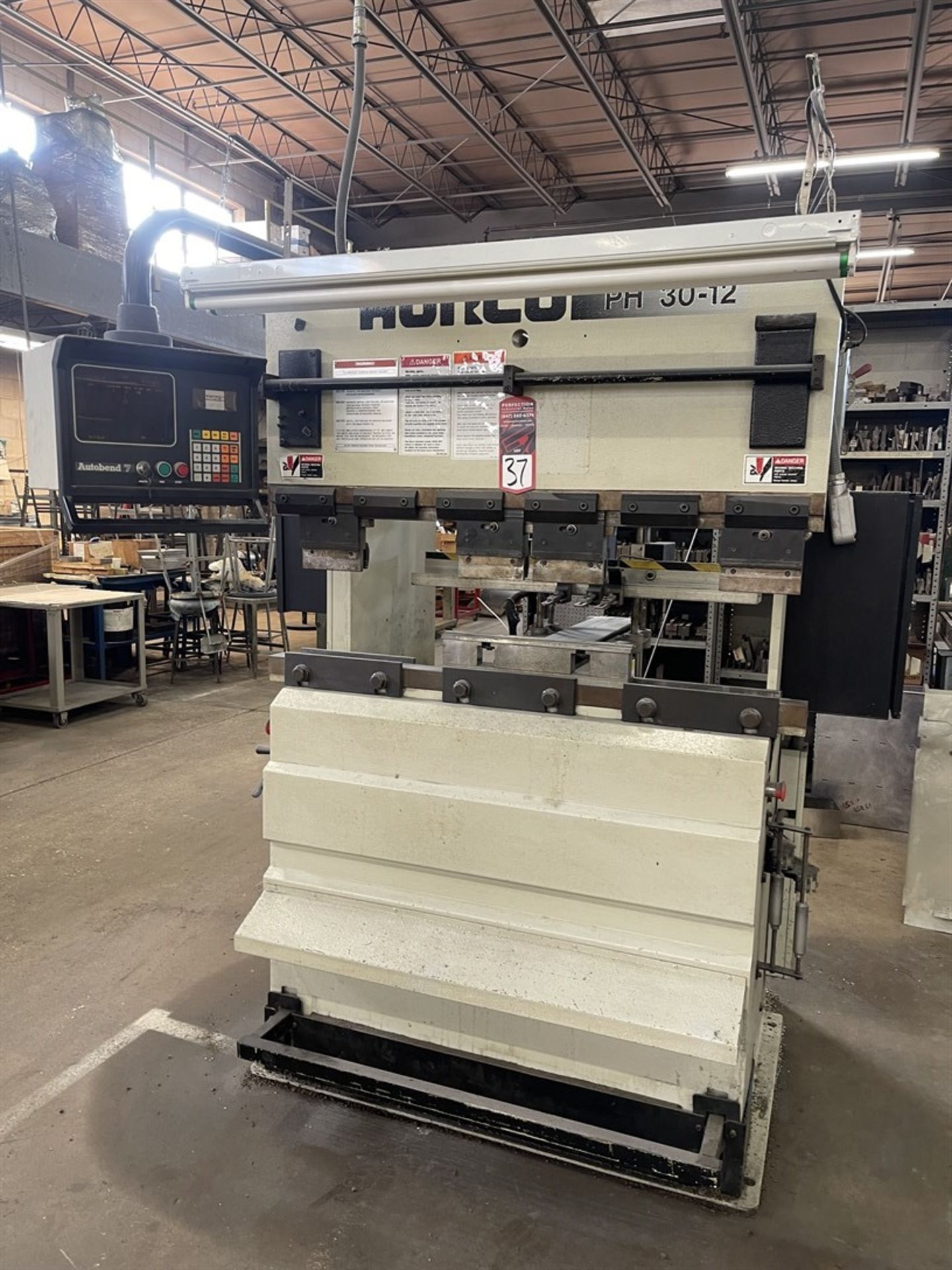 HURCO PH 30-12 Hydraulic Press Brake, s/n 5331, 33 Ton Capacity, 48” Bed Length, 40” Between