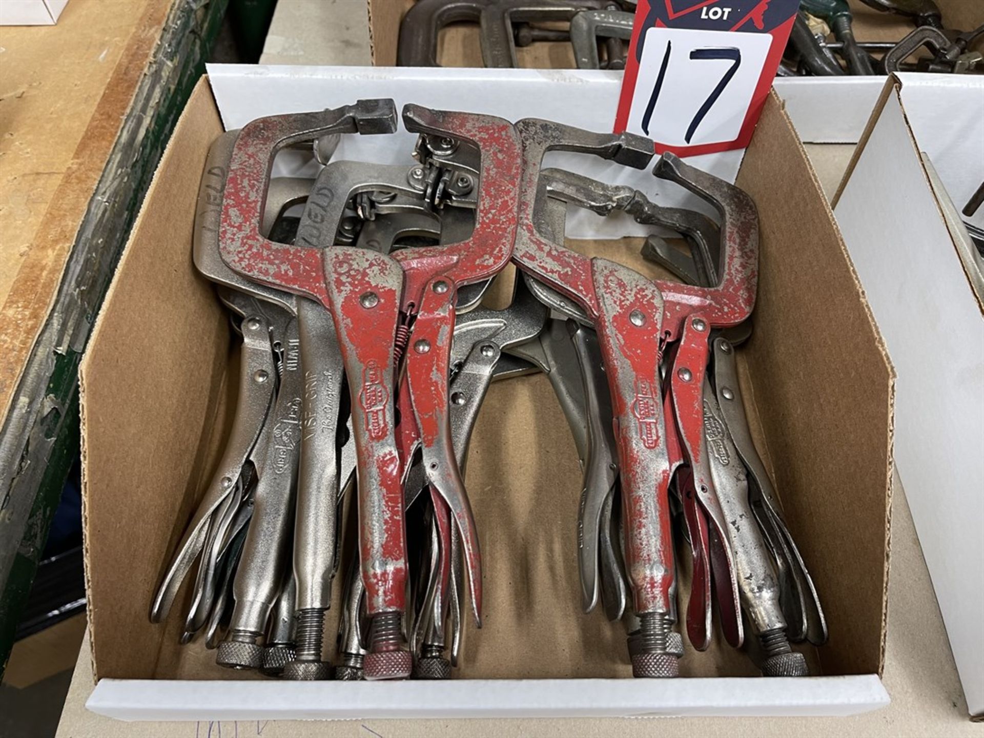 Lot of Vice-Grip Clamps