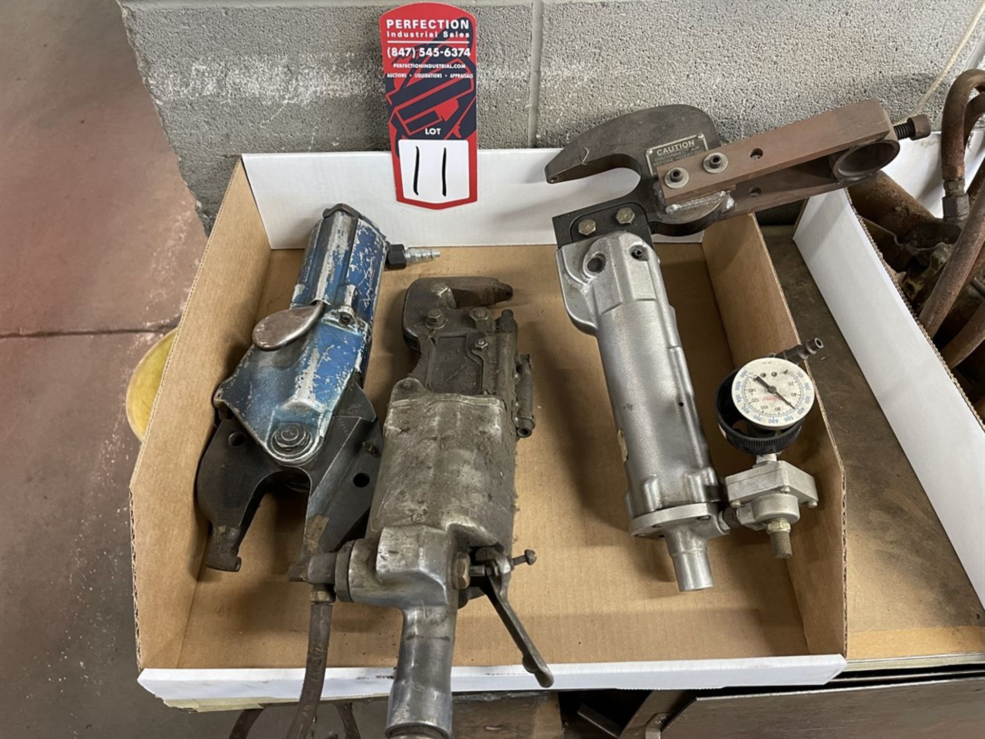 Lot of (3) Pneumatic Riveters