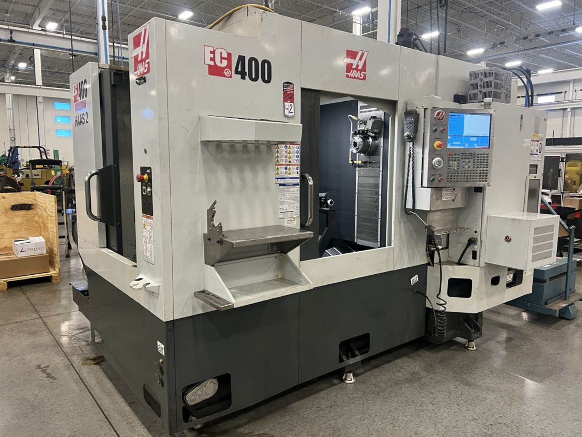 2014 HAAS EC-400 Horizontal Machining Center, s/n 2054556, w/ HAAS Control, (2) 15.75” x 15.75”