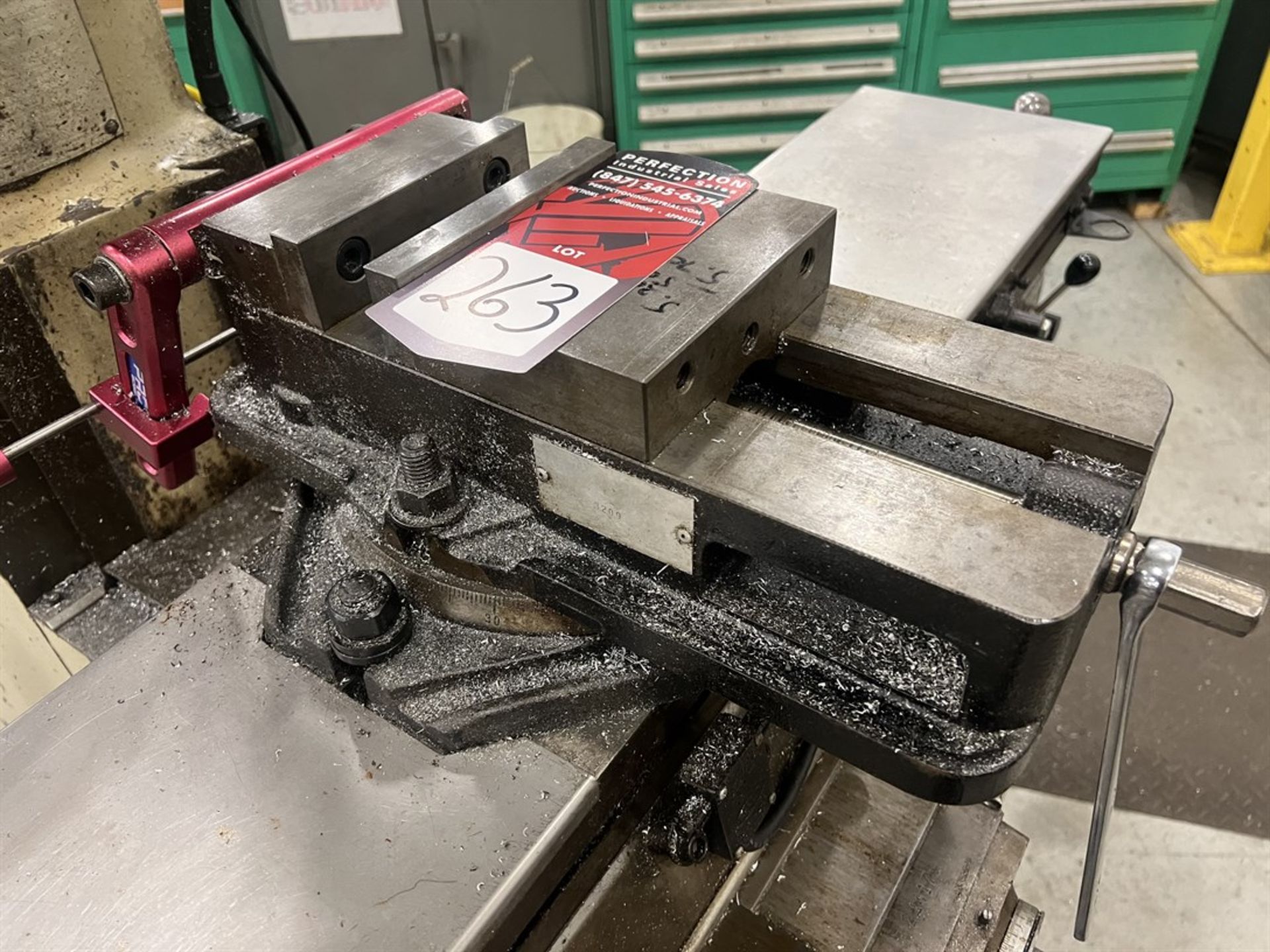 Unknown Make 6" Machine Vise on Rotary Base