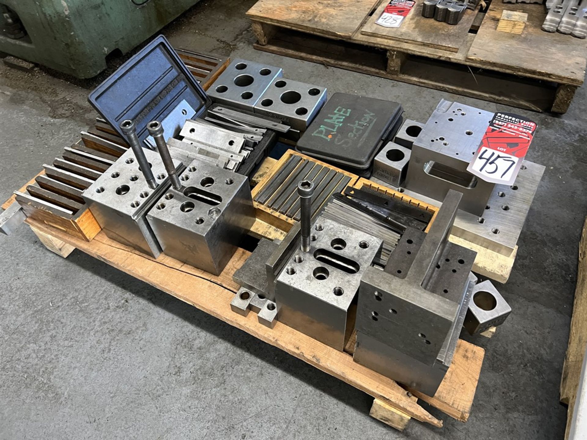 Lot of Angle Plates and Parallels