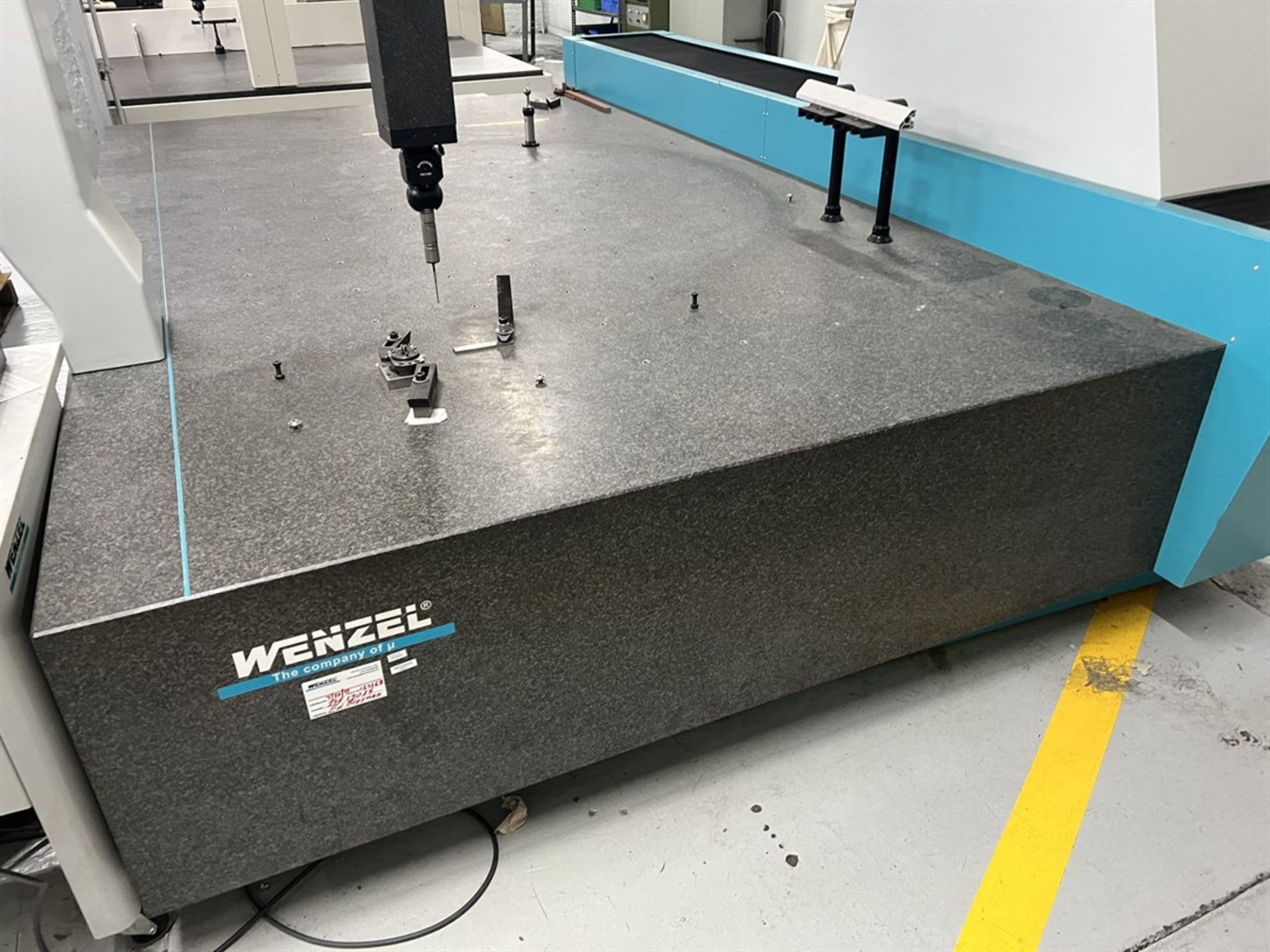 2012 WENZEL LH1512 120”x 72” CMM, s/n 127168, w/ 72”x 120”x 6” Black Granite Surface Plate, RENISHAW - Image 4 of 13