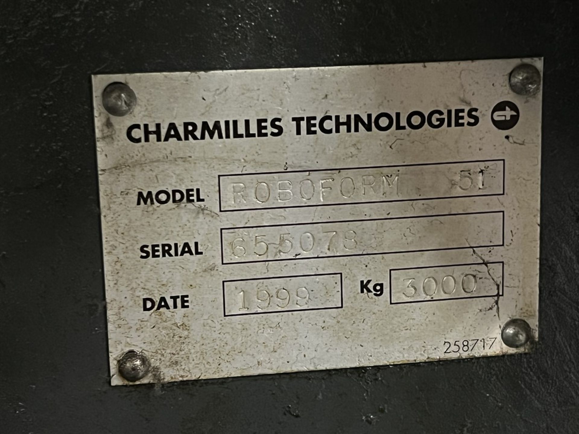 CHARMILLES ROBOFORM 51 4 Axis CNC Ram EDM, s/n 655078, w/ CHARMILLES Control, 29.5”x 19.5” Table, - Image 10 of 10