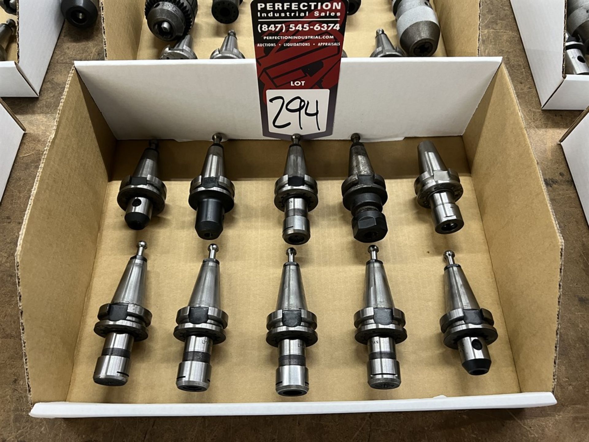 Lot of (10) BT30 Tool Holders