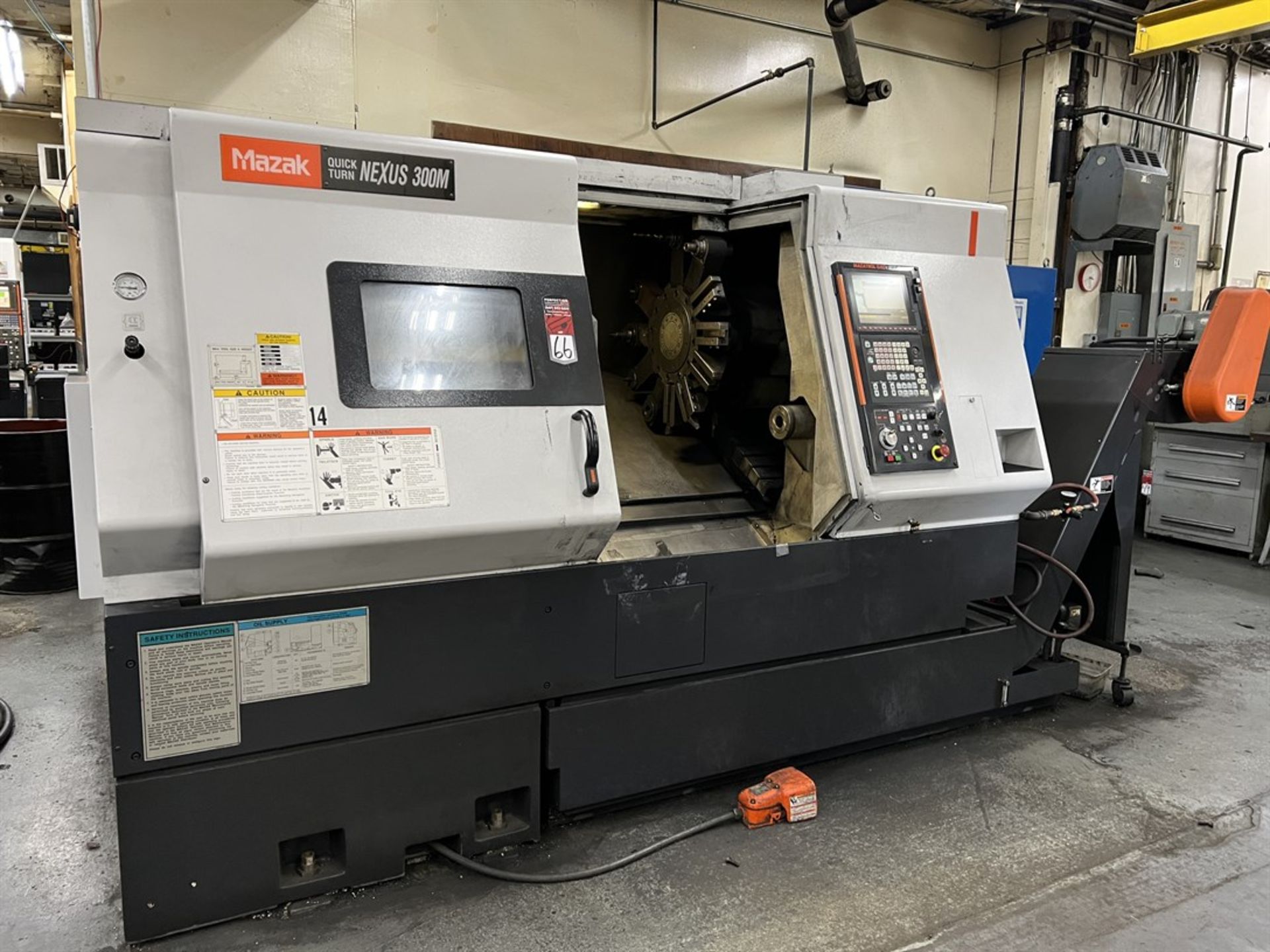 2005 MAZAK QUICK TURN NEXUS 300M Turning Center, s/n 174590, w/ MAZATROL 640T NEXUS Control, Swing- - Image 2 of 9