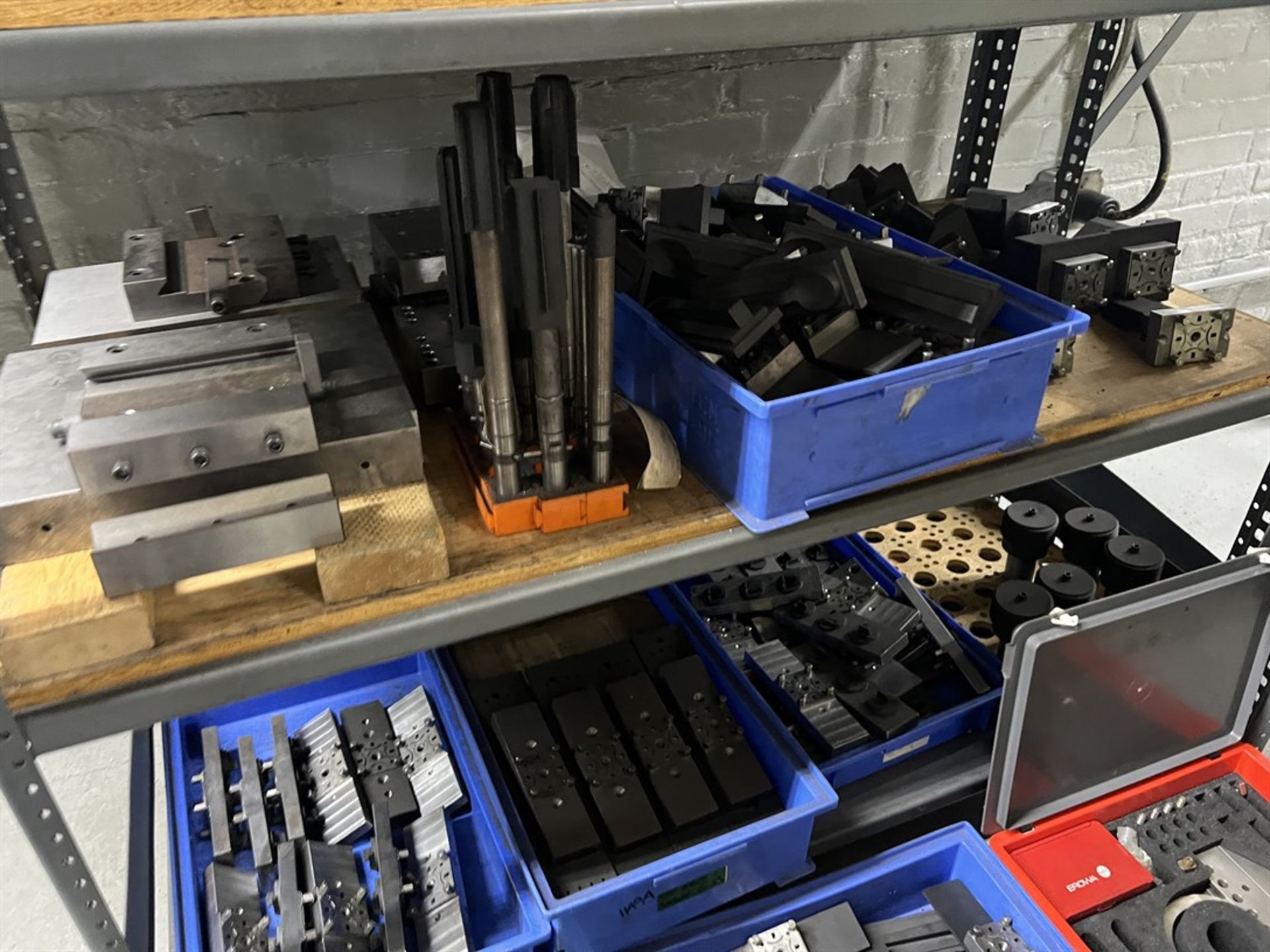 Rack of Assorted EROWA EDM Tooling, Fixtures, and Electrodes - Image 4 of 5