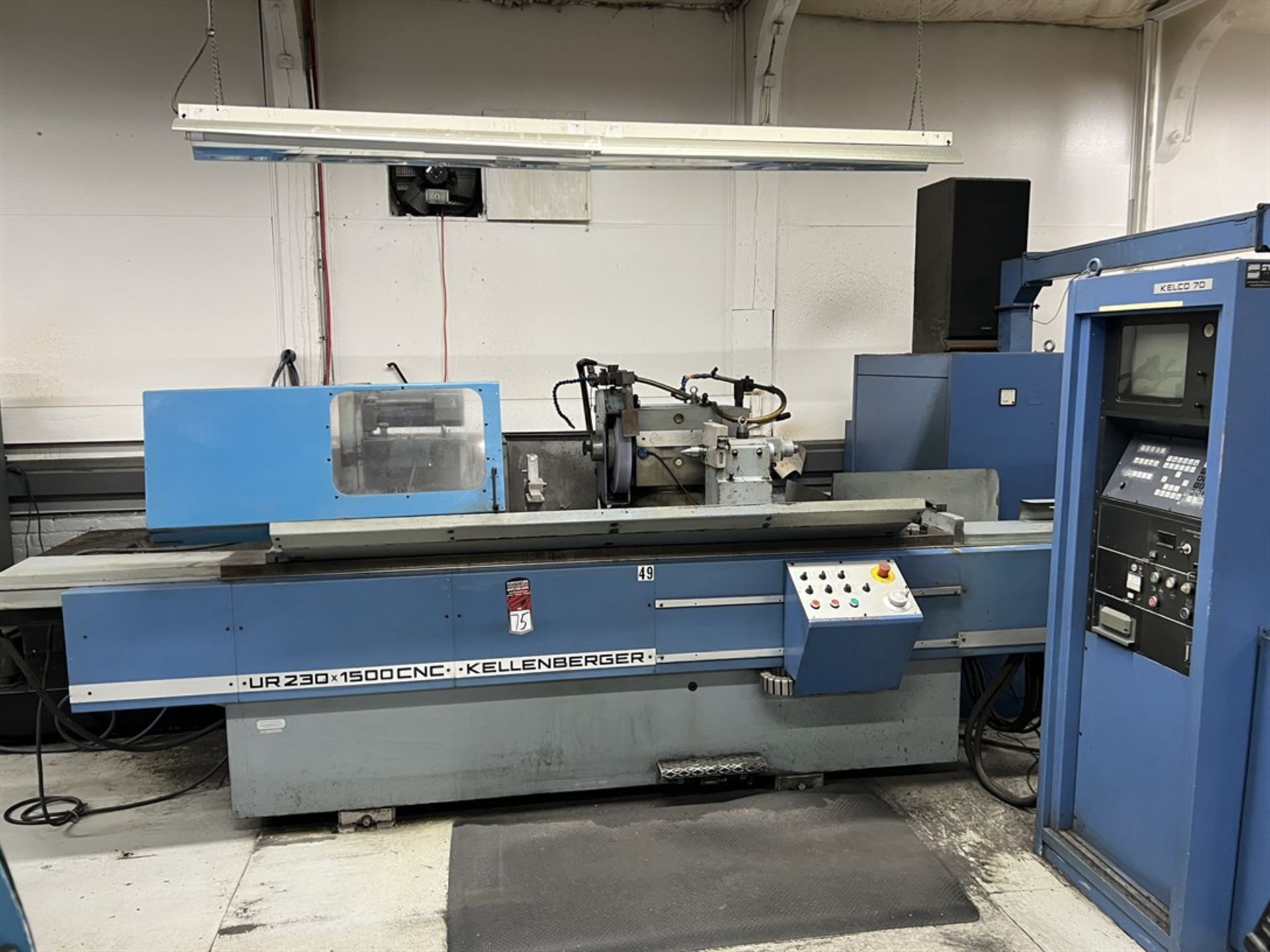 KELLENBERGER UR 230X1500 CNC Universal Cylindrical Grinder, s/n 31.213.026, w/ KELCO 70 Control - Image 3 of 9