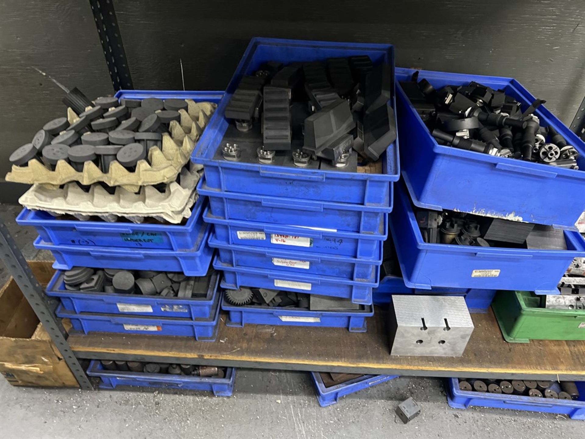 Rack of Assorted EROWA EDM Tooling, Fixtures, and Electrodes - Image 3 of 5