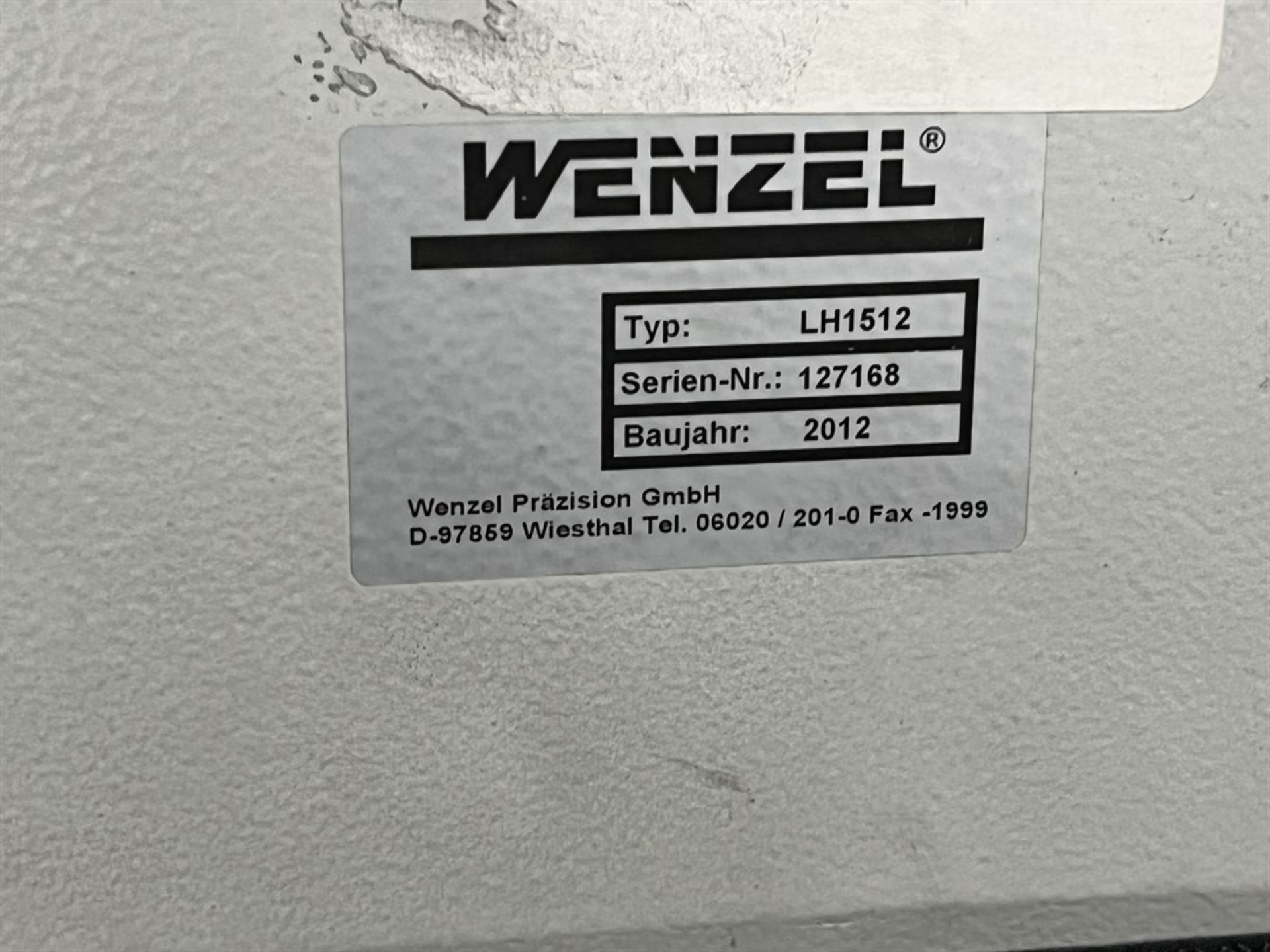 2012 WENZEL LH1512 120”x 72” CMM, s/n 127168, w/ 72”x 120”x 6” Black Granite Surface Plate, RENISHAW - Image 13 of 13