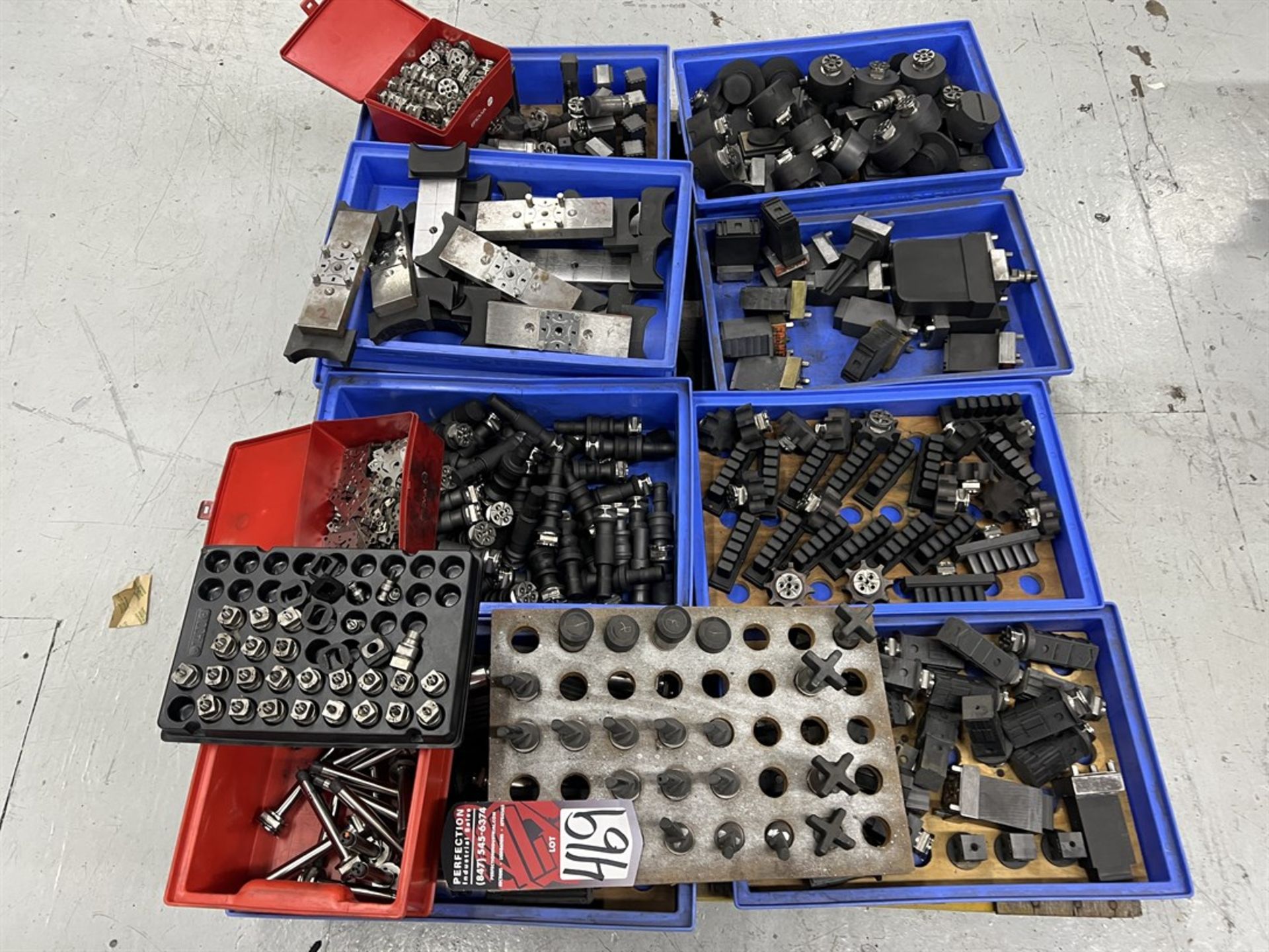 Pallet of Assorted EROWA EDM Tooling, Fixtures, and Electrodes - Image 2 of 4
