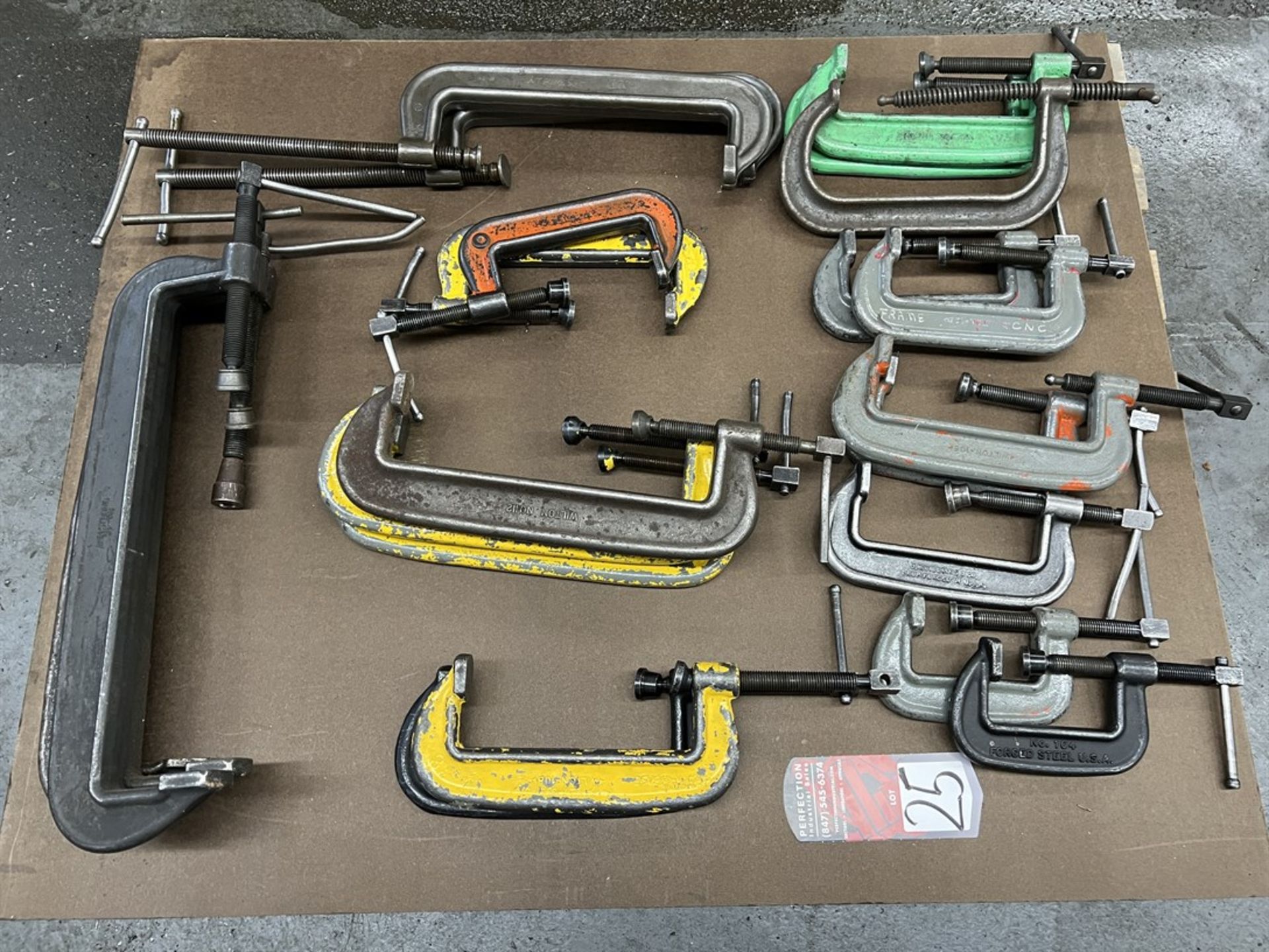 Pallet of Assorted C-Clamps