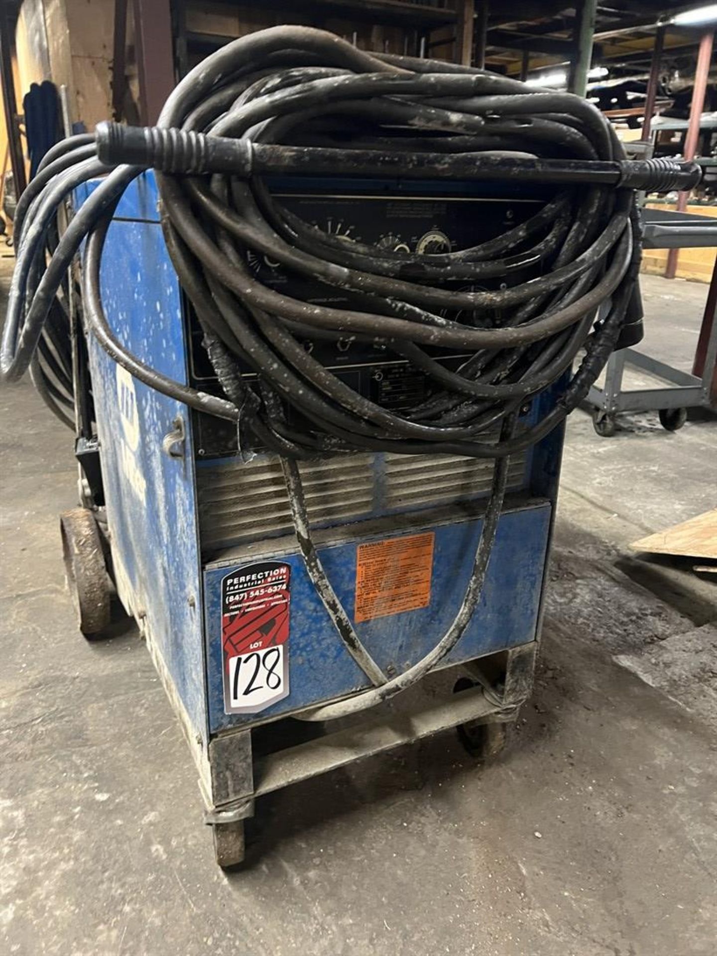 MILLER Syncrowave 250 Arc Welding Power Source, s/n JJ441662Welder BASMENT