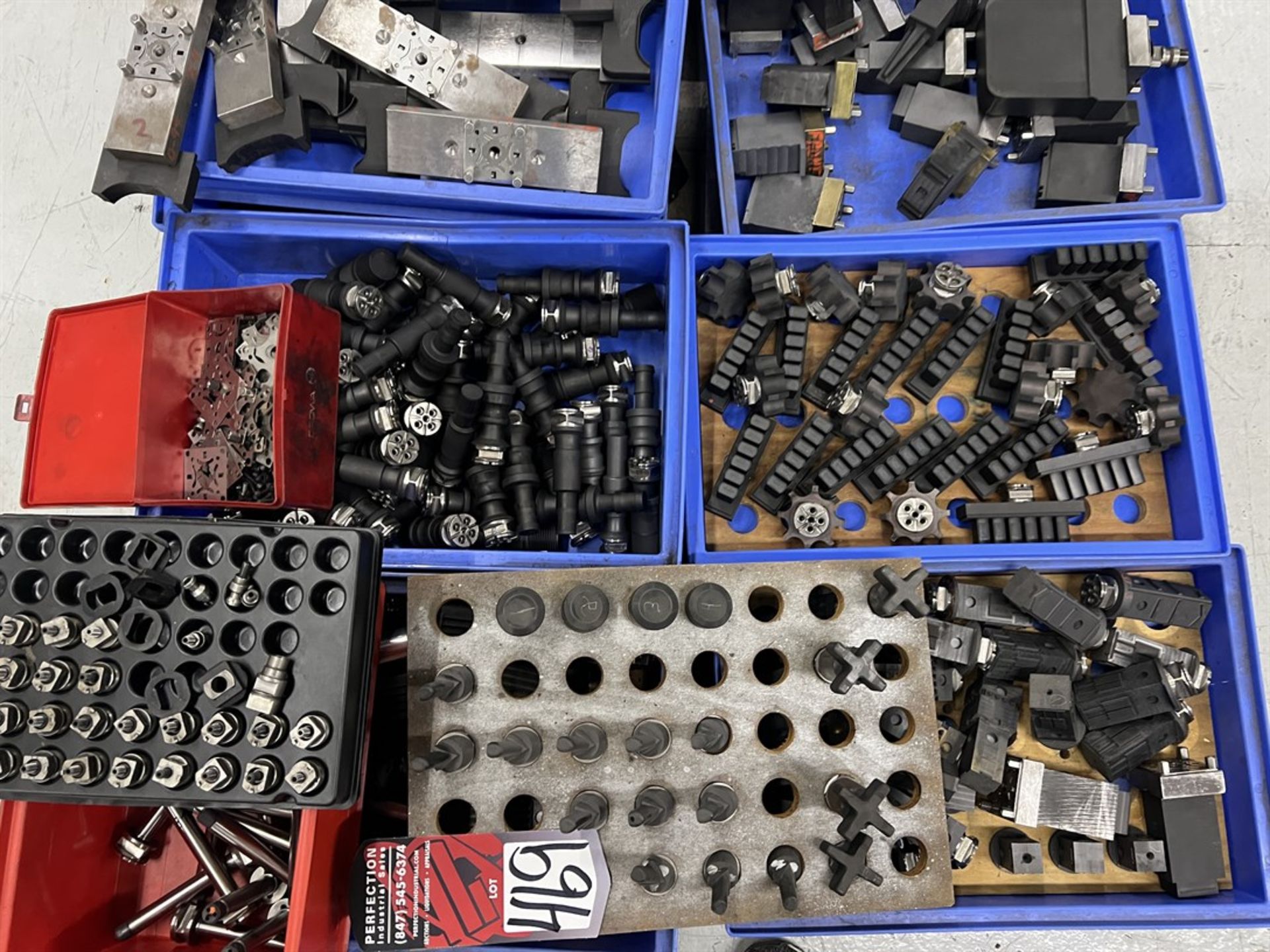 Pallet of Assorted EROWA EDM Tooling, Fixtures, and Electrodes - Image 3 of 4