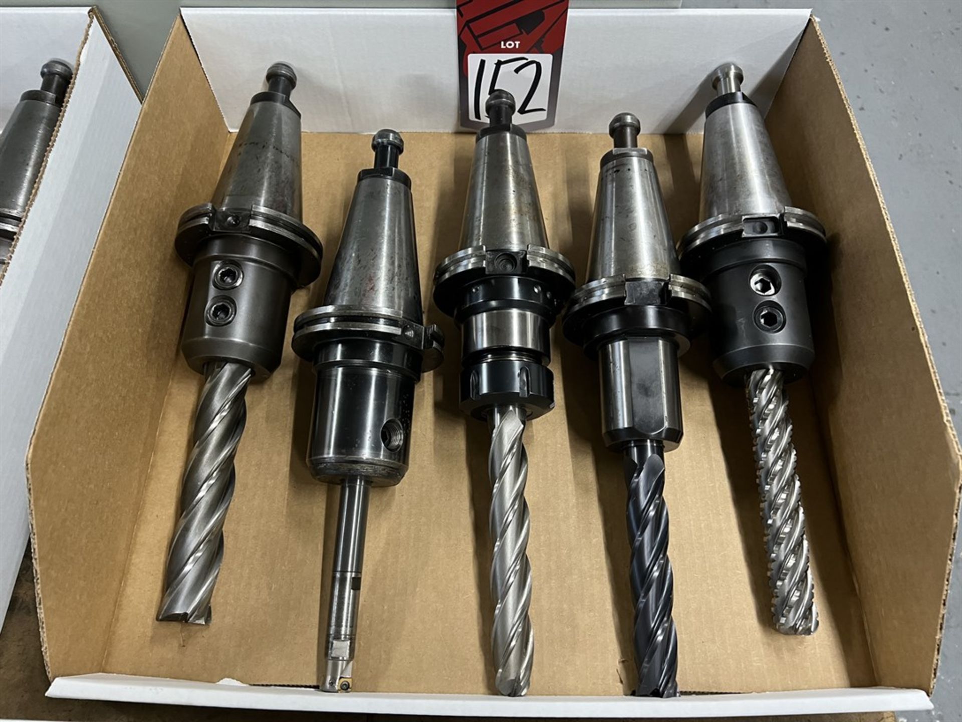 Lot of (5) CAT 50 Tool Holders