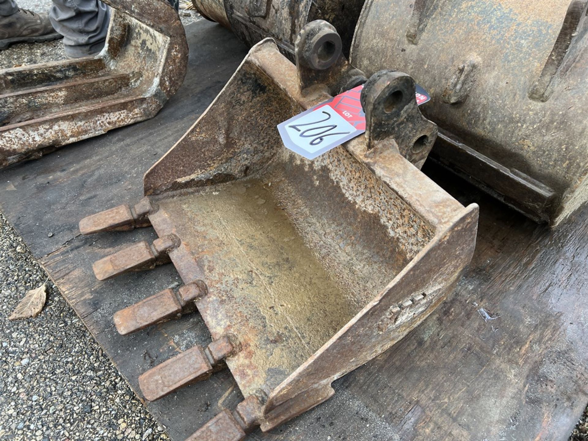 Toothed Bucket Attachment for Mini Excavator
