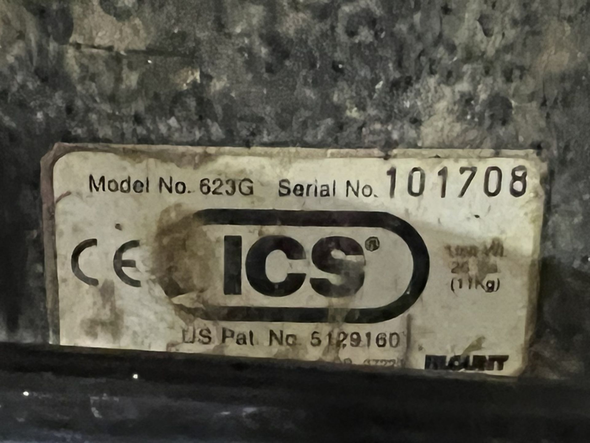 ICS 623G Chain Saw, s/n 101708 - Image 3 of 3