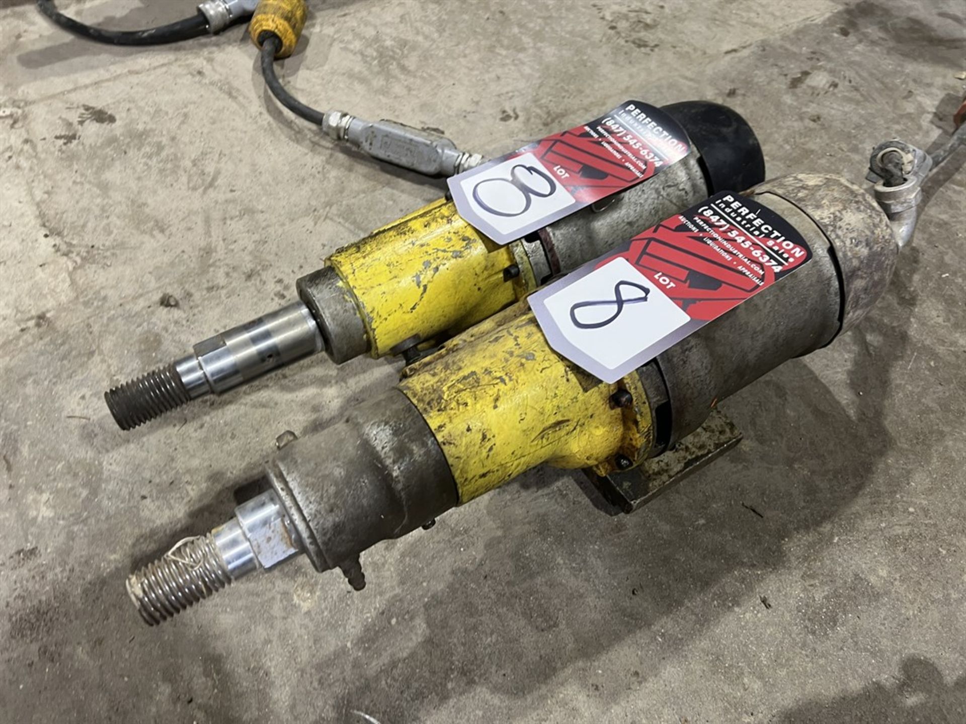 Lot of (2) CORE BORE 2-Speed 748 Core Drill Motor, (Dove Tail Not Included) - Image 3 of 3