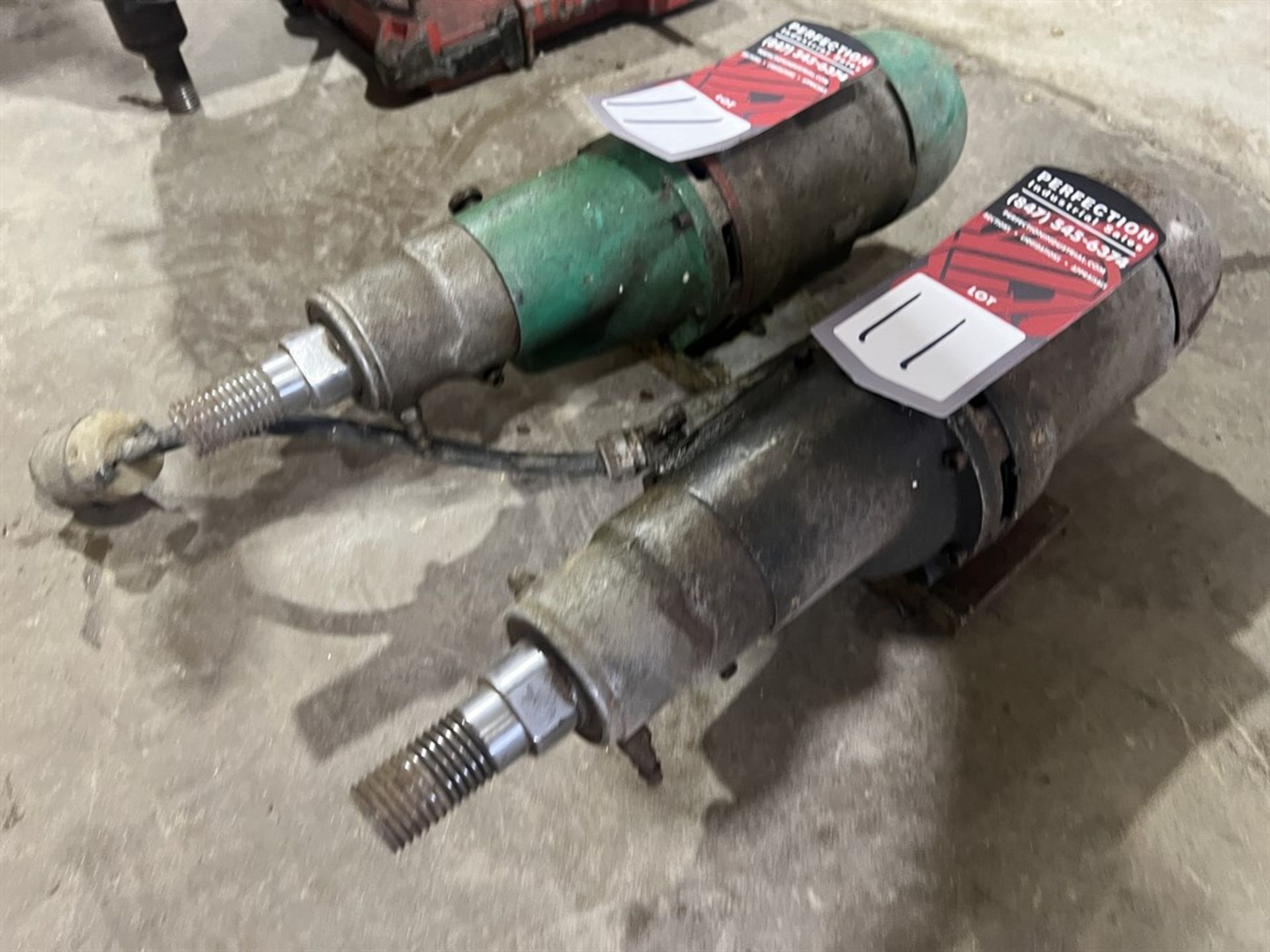 Lot of (2) CORE BORE 2-Speed 748 Core Drill Motor, (Dove Tail Not Included)