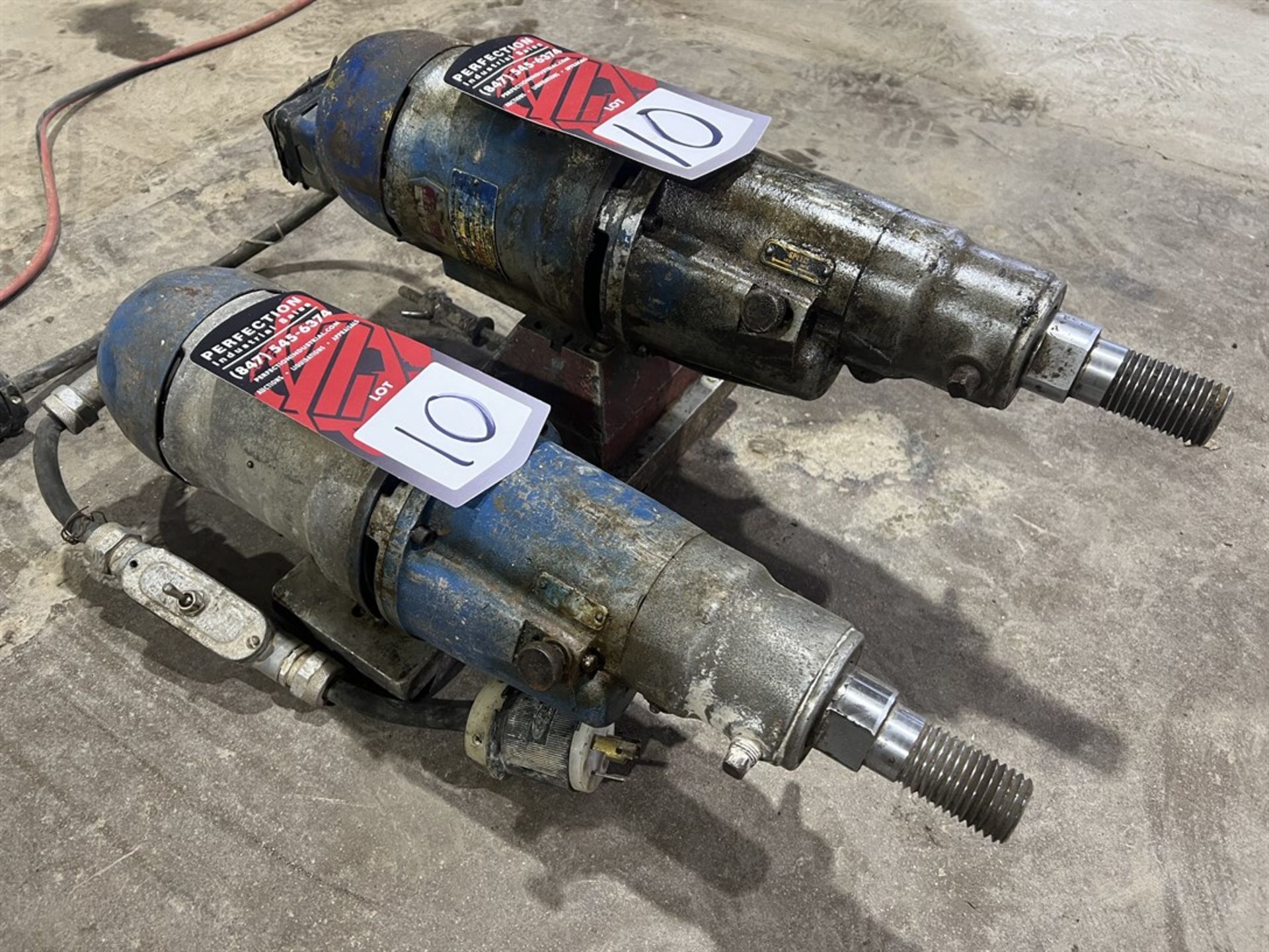 Lot of (2) CORE BORE 2-Speed 748 Core Drill Motor, (Dove Tail Not Included) - Image 2 of 3