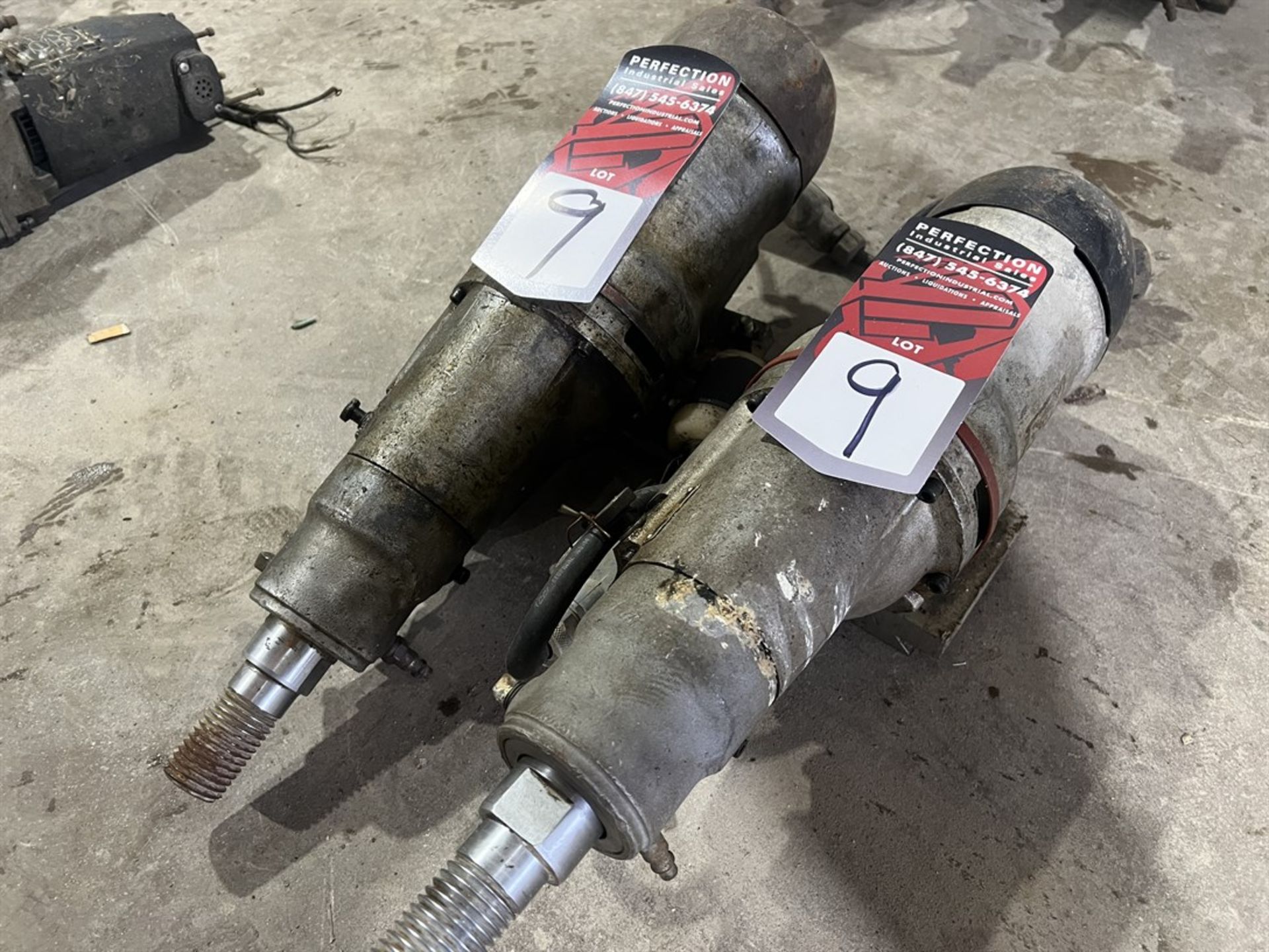 Lot of (2) CORE BORE 2-Speed 748 Core Drill Motor, (Dove Tail Not Included) - Image 3 of 3