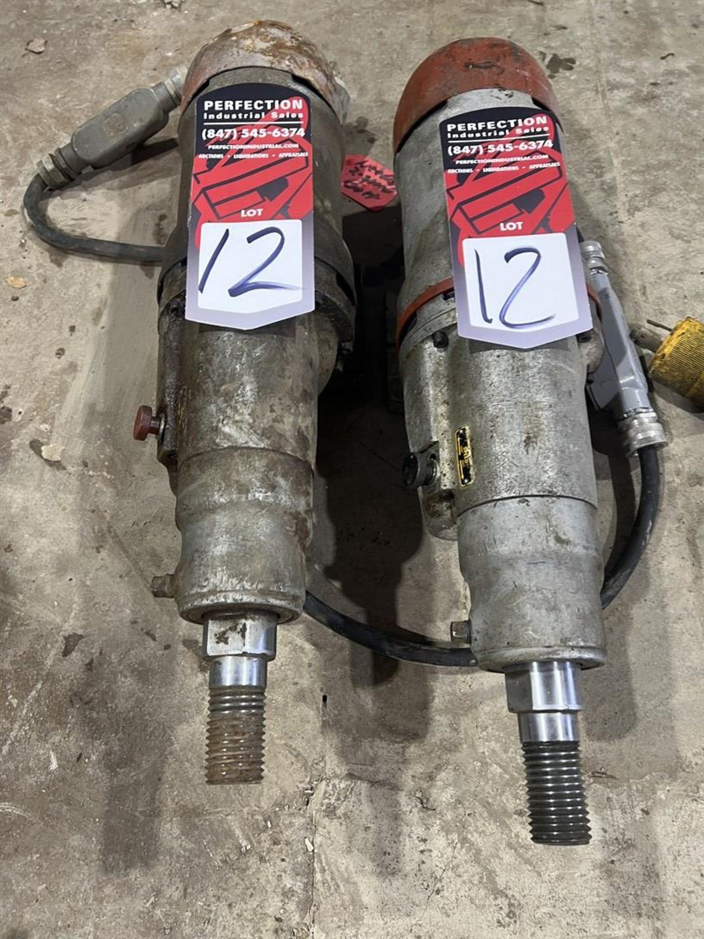 Lot of (2) CORE BORE 2-Speed 748 Core Drill Motor, (Dove Tail Not Included) - Image 2 of 3