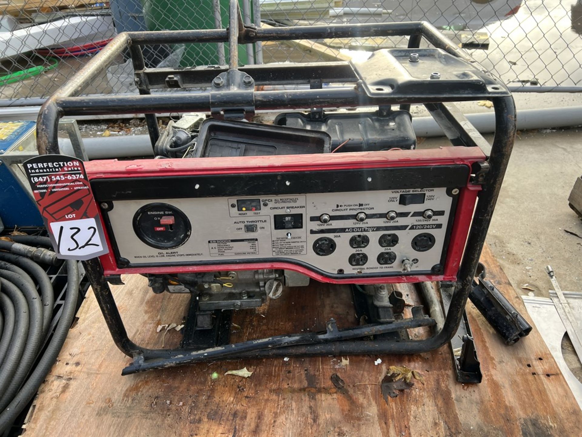 HONDA EB 5000X Generator, 5000W, Gas - Image 2 of 4