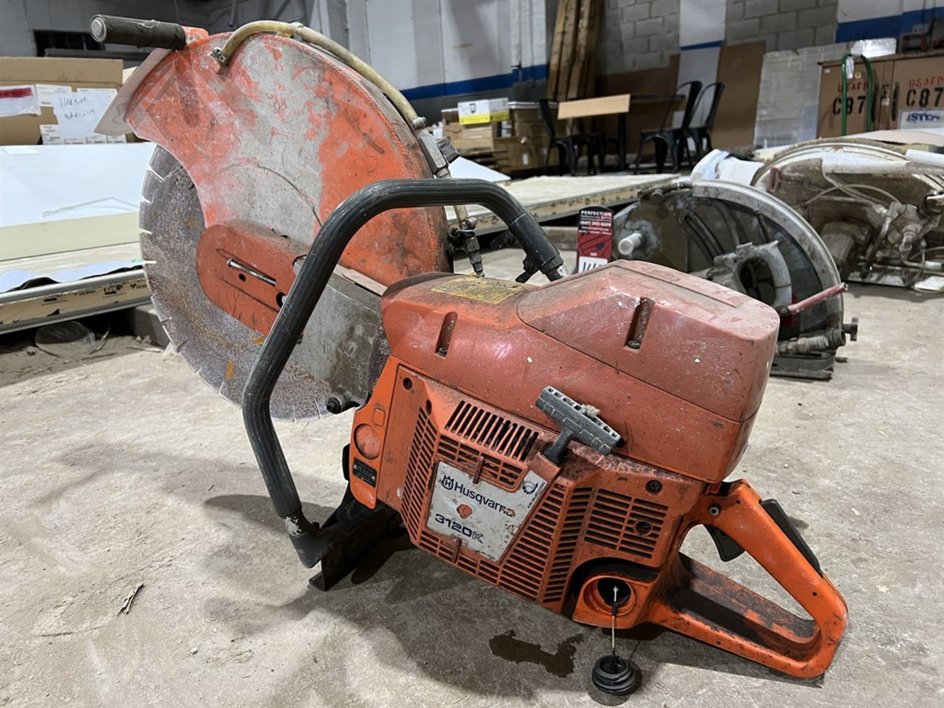 HUSQVARNA 3120K Concrete Saw, s/n 022100008 - Image 3 of 4