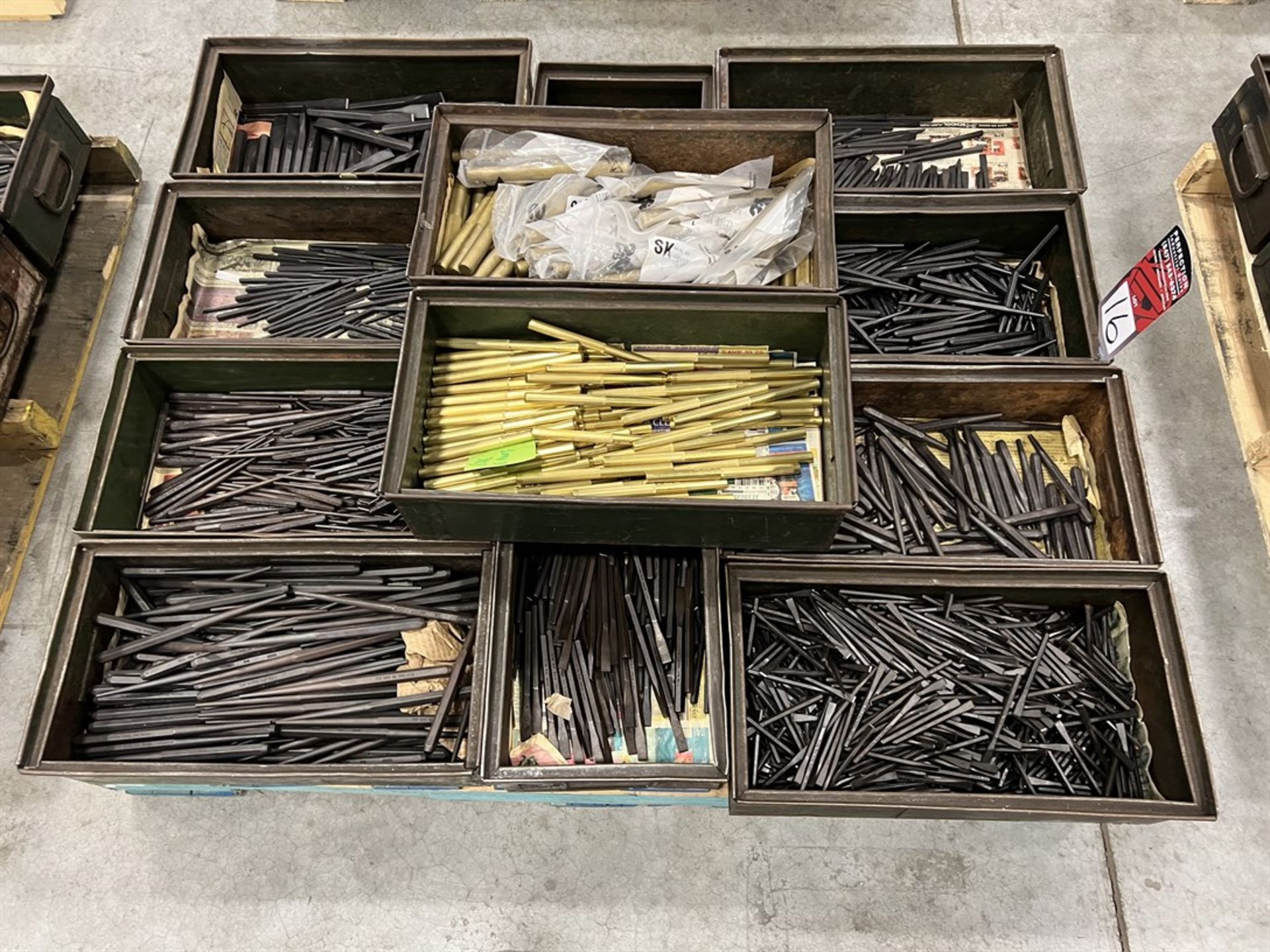 Pallet of Assorted Punches and Chisels