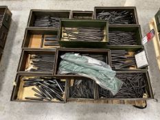 Pallet of Assorted Punches and Chisels