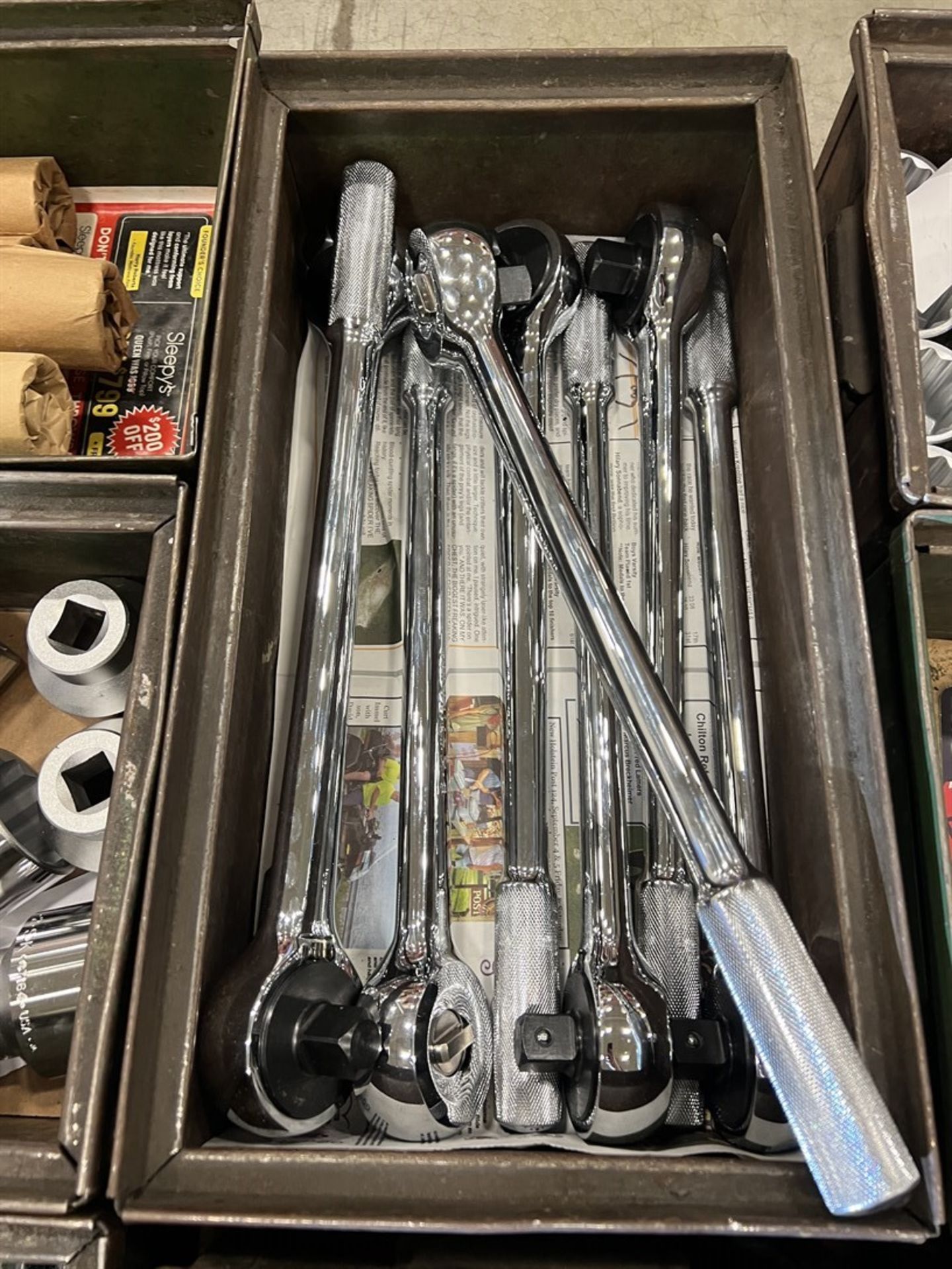 Pallet of 3/4" Drive Chrome Sockets up to 2" w/ 3/4" Ratchets and Extensions - Image 6 of 6