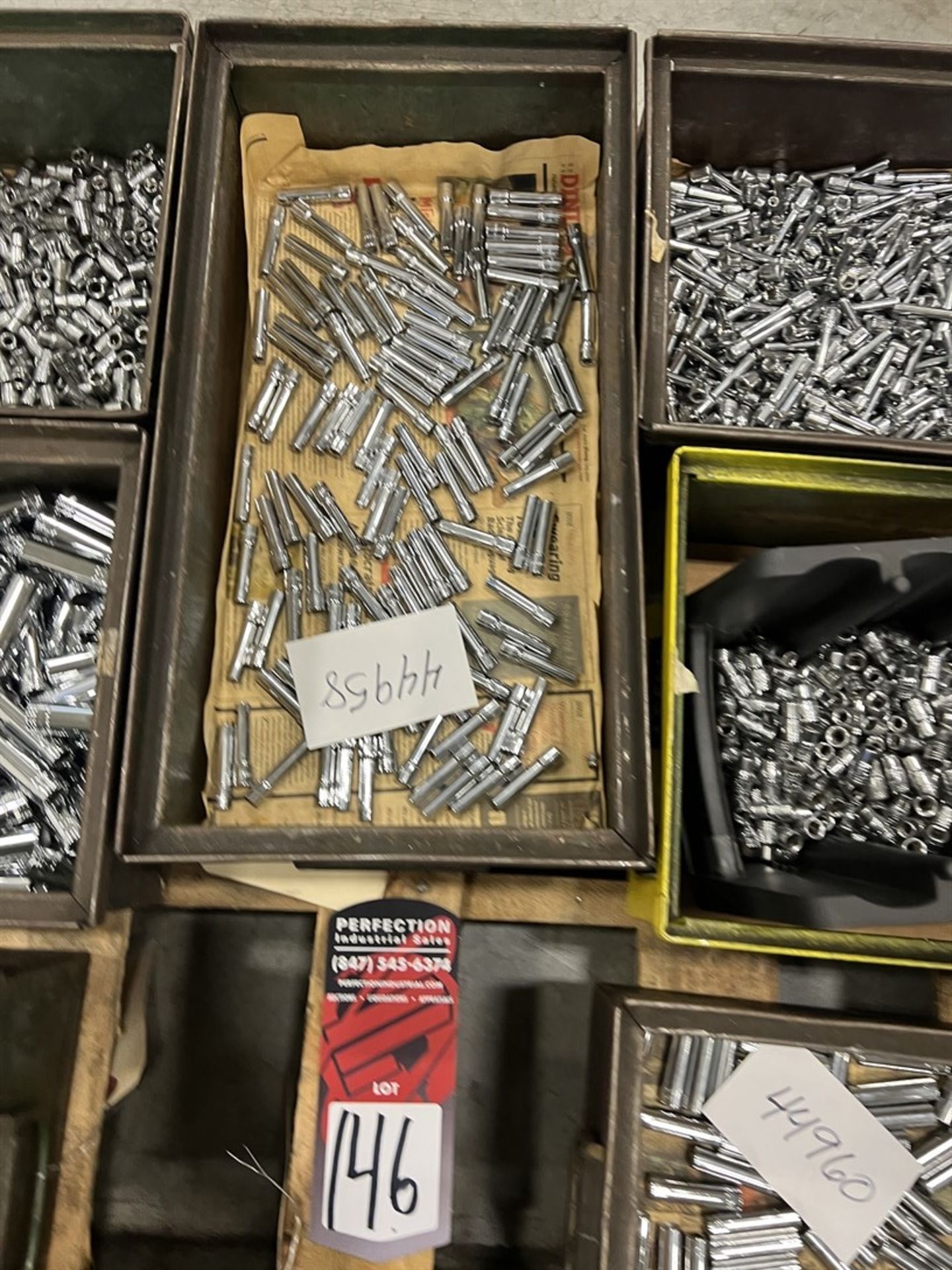 Pallet of 1/4" and 3/8" Chrome Sockets - Image 4 of 6