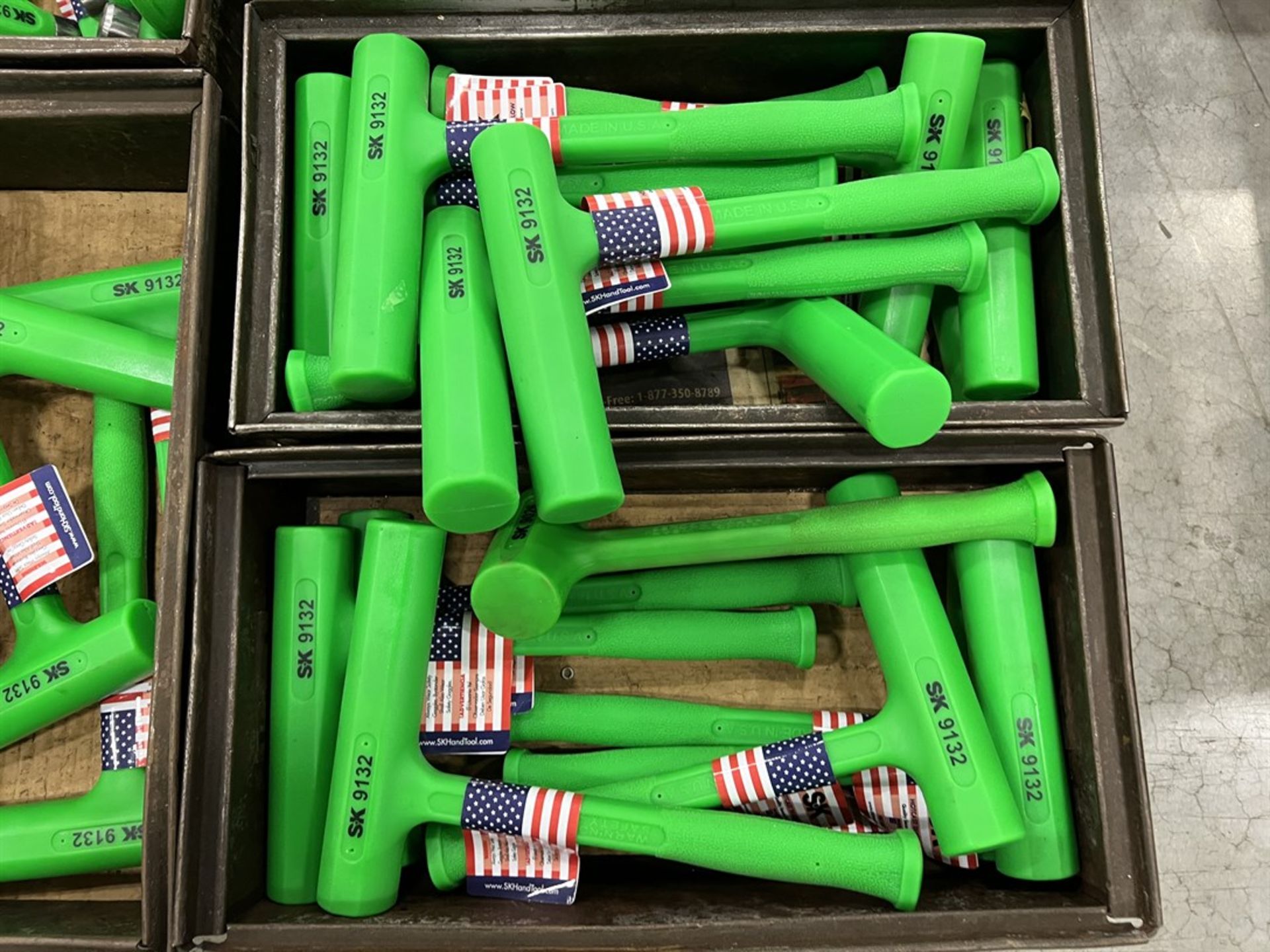 Pallet of Large Assortment of SK Dead Blows and Ball Peen Hammers Including 9326, 9132, 9336, - Image 5 of 5