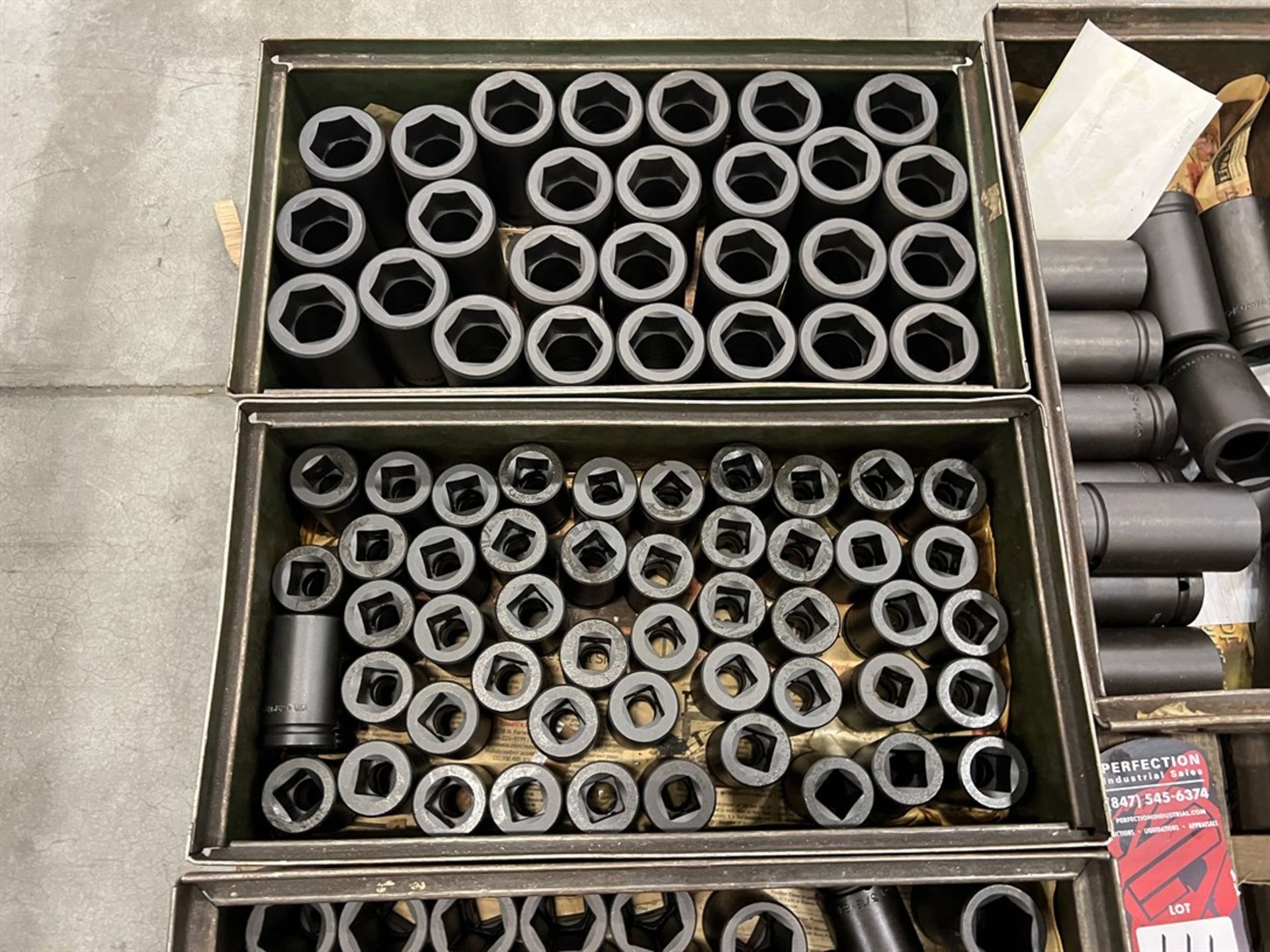 Pallet of 3/4" and 1" Drive Impact Sockets up to 35mm and 1-3/16" - Image 4 of 6