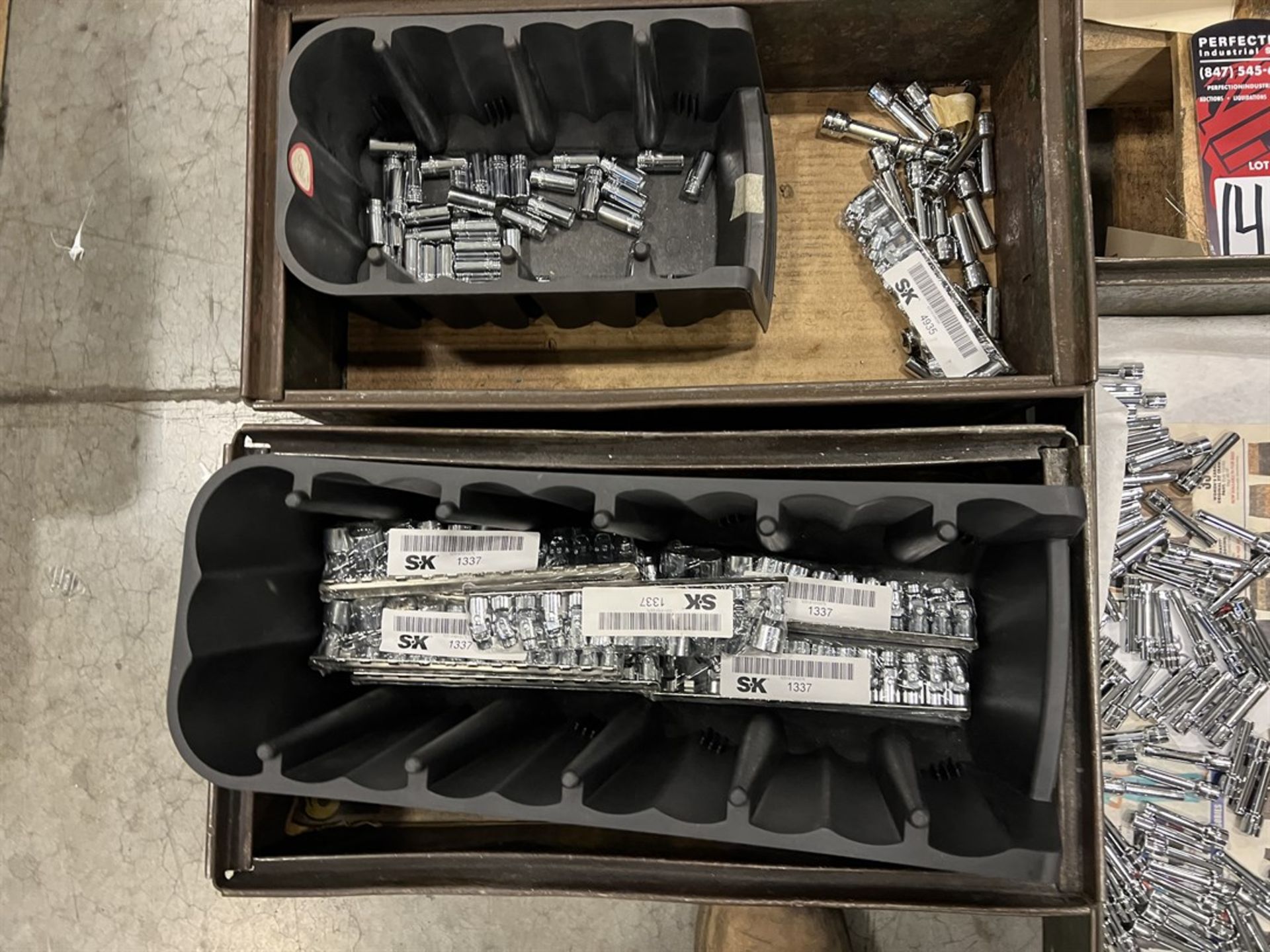 Pallet of 1/4" and 3/8" Chrome Sockets - Image 6 of 6