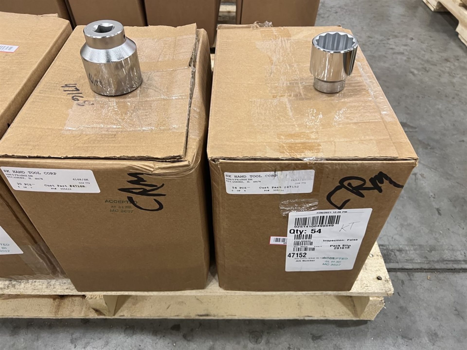 Pallet of 3/4" Drive Chrome Sockets up to 2-1/8" - Image 3 of 6