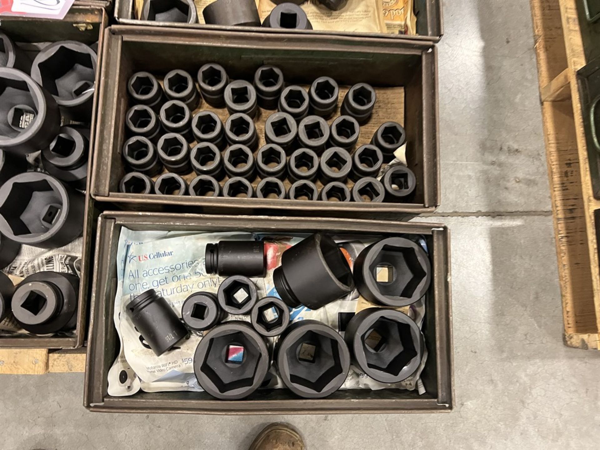 Pallet of 3/4" and 1" Drive Impact Sockets up to 60mm and 2-7/8" - Image 2 of 5