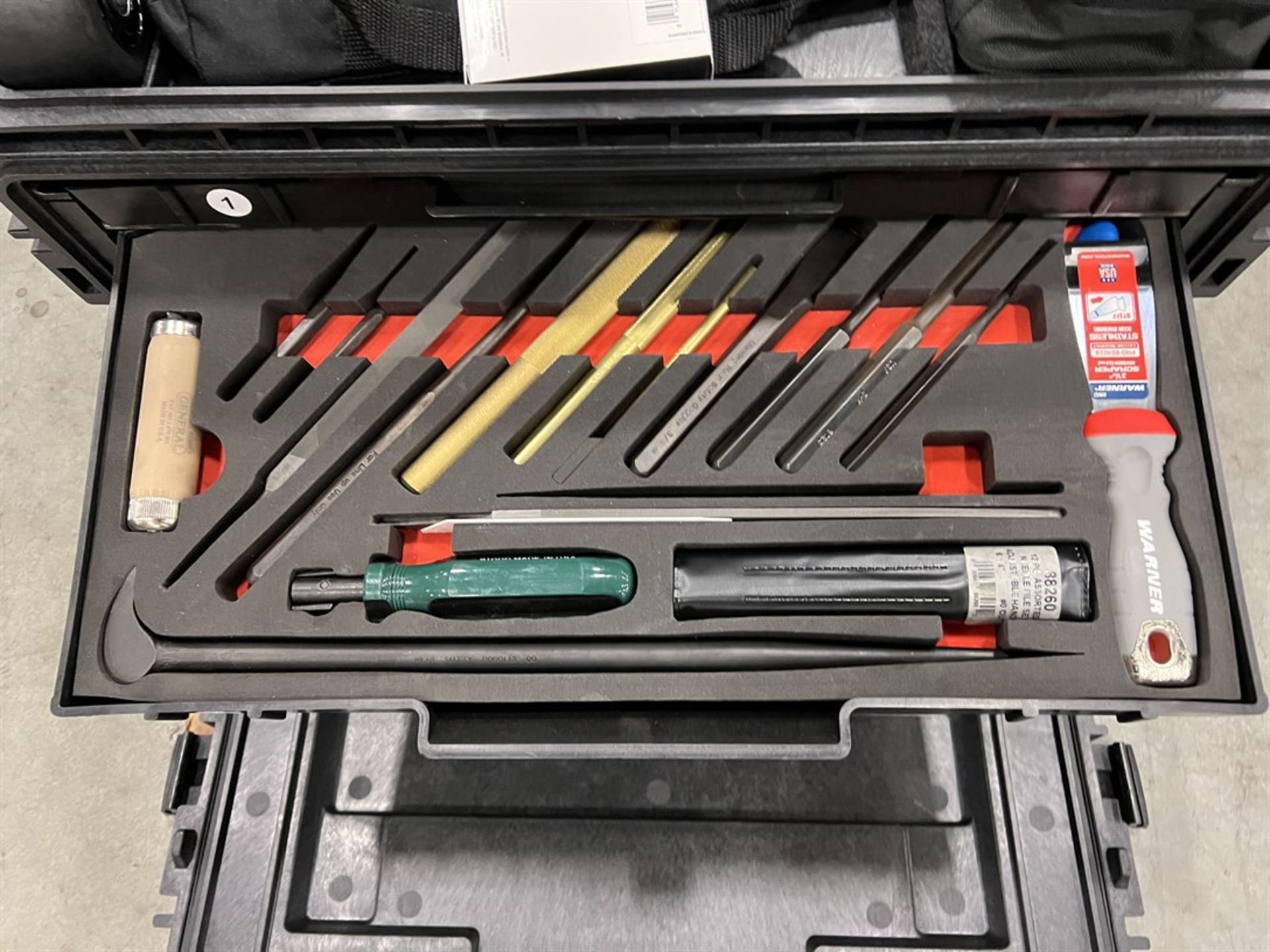 SK TOOL General Mechanics Complete Tool Kit, Including Pelican Case, Sockets, Rachets, Key Set, - Image 6 of 11