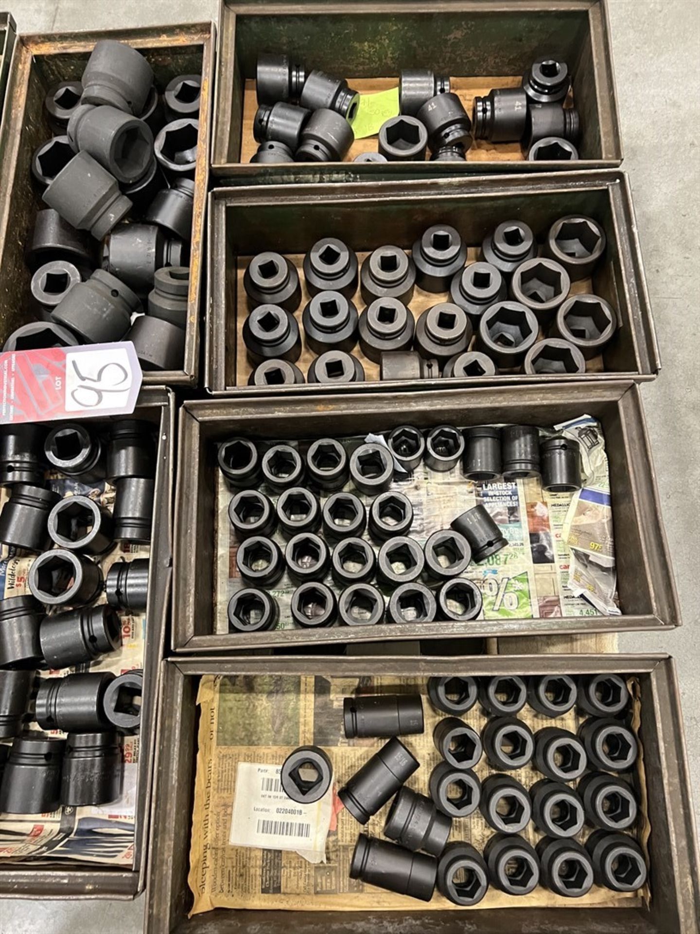 Pallet of 1/2", 3/4" and 1" Drive Impact Sockets up to 50mm and 2-1/16" - Image 4 of 4