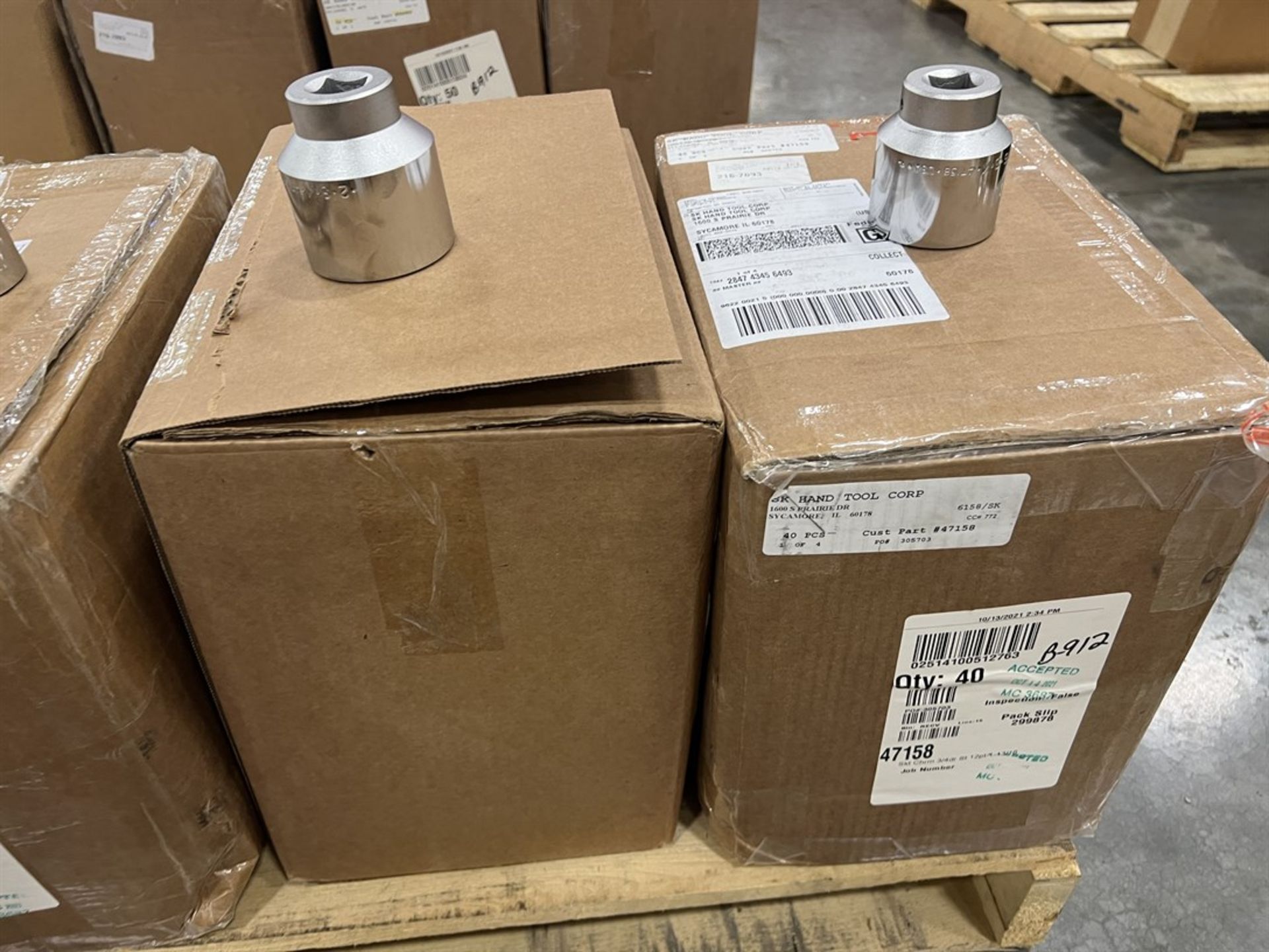 Pallet of 3/4" Drive Chrome Sockets up to 2" - Image 4 of 6