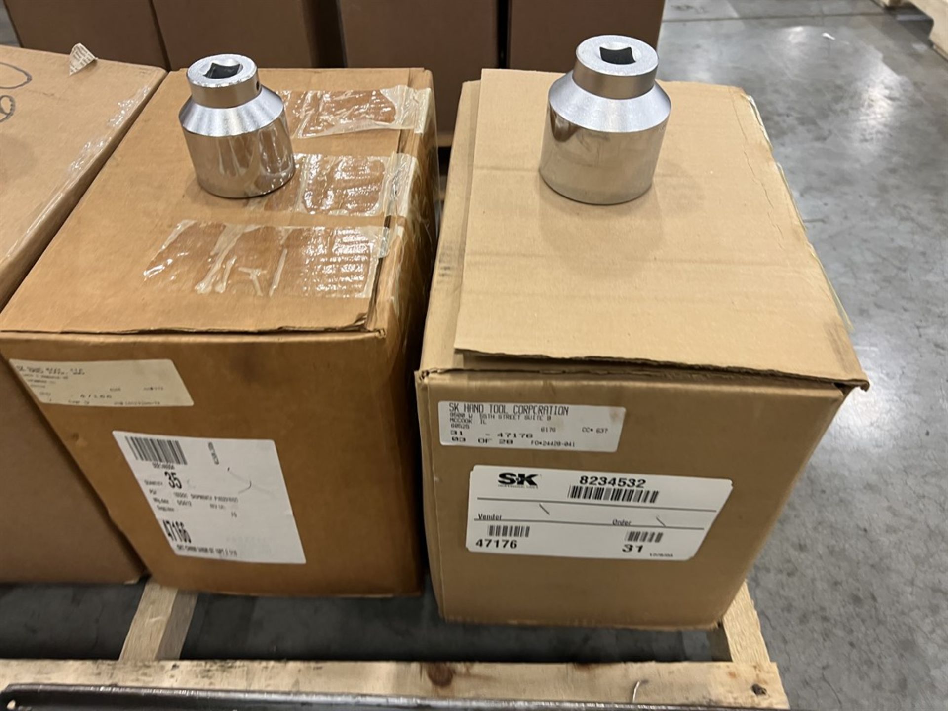 Pallet of 3/4" Drive Chrome Sockets up to 2-3/8" w/ 3/4" Extensions - Image 3 of 5