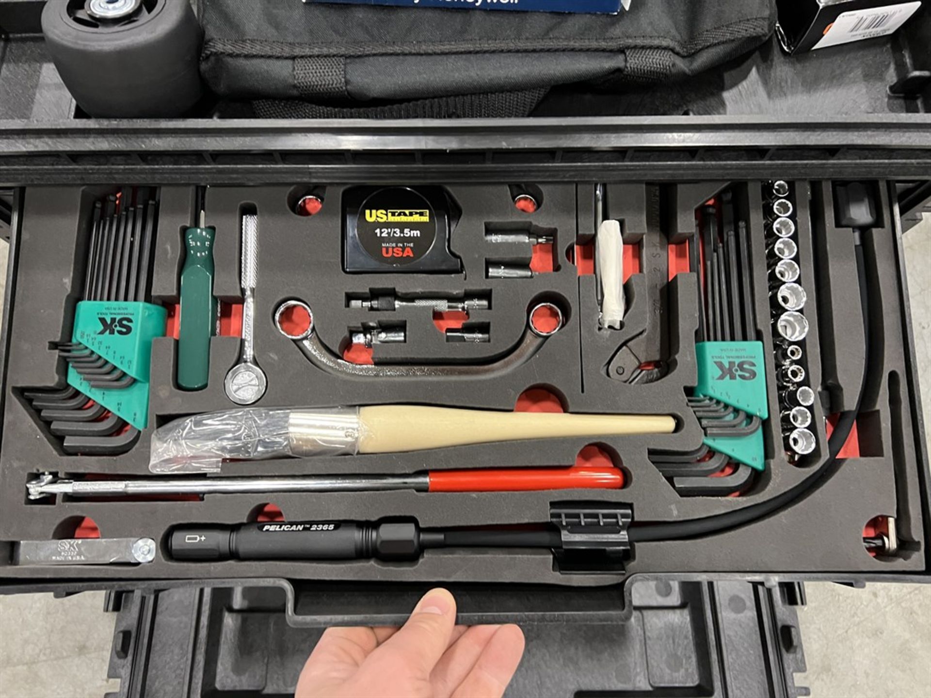 SK TOOL General Mechanics Complete Tool Kit, Including Pelican Case, Sockets, Rachets, Key Set, - Image 5 of 10