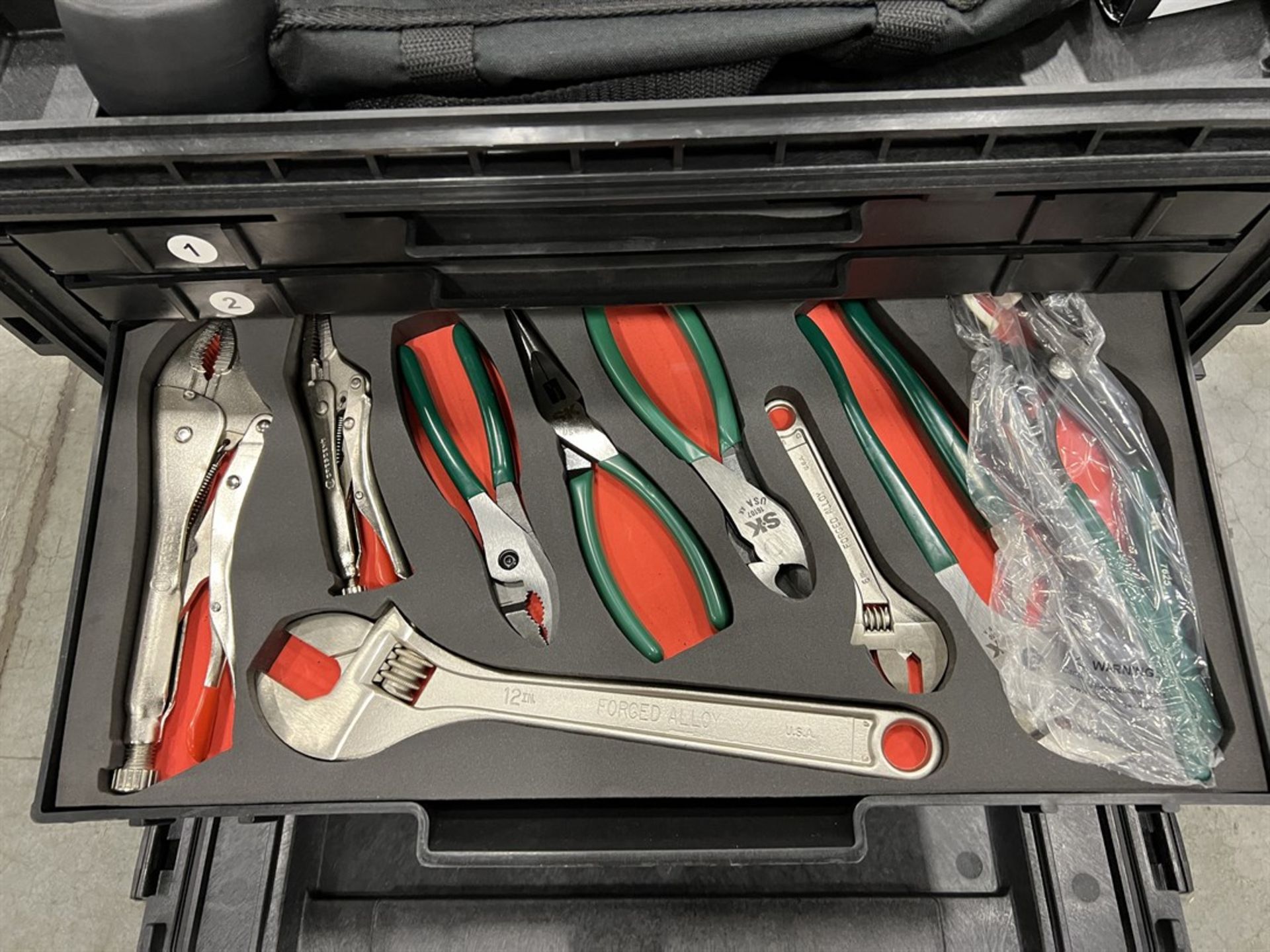 SK TOOL General Mechanics Complete Tool Kit, Including Pelican Case, Sockets, Rachets, Key Set, - Image 7 of 10