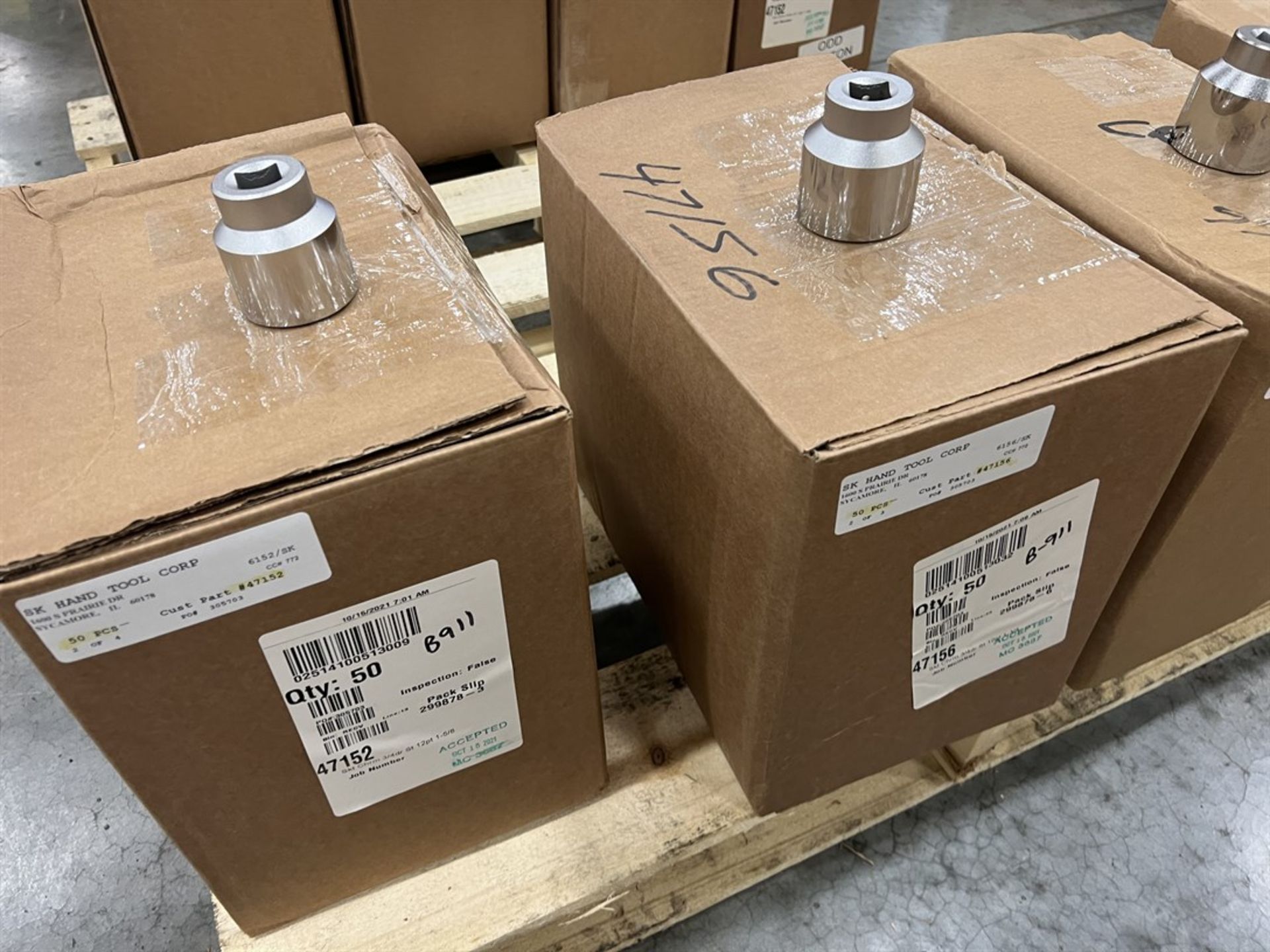 Pallet of 3/4" Drive Chrome Sockets up to 2-1/8" - Image 5 of 6