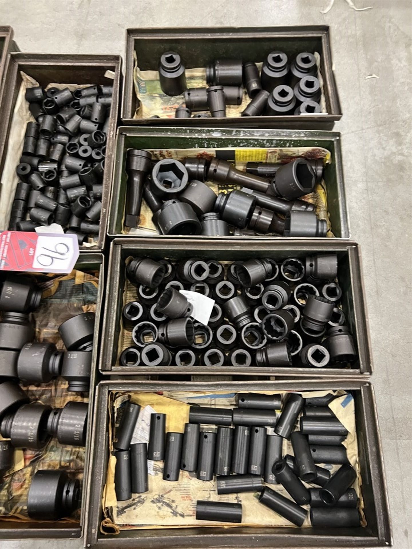 Pallet of 1/2", 3/4" and 1" Drive Impact Sockets up to 2-3/16" - Image 4 of 4