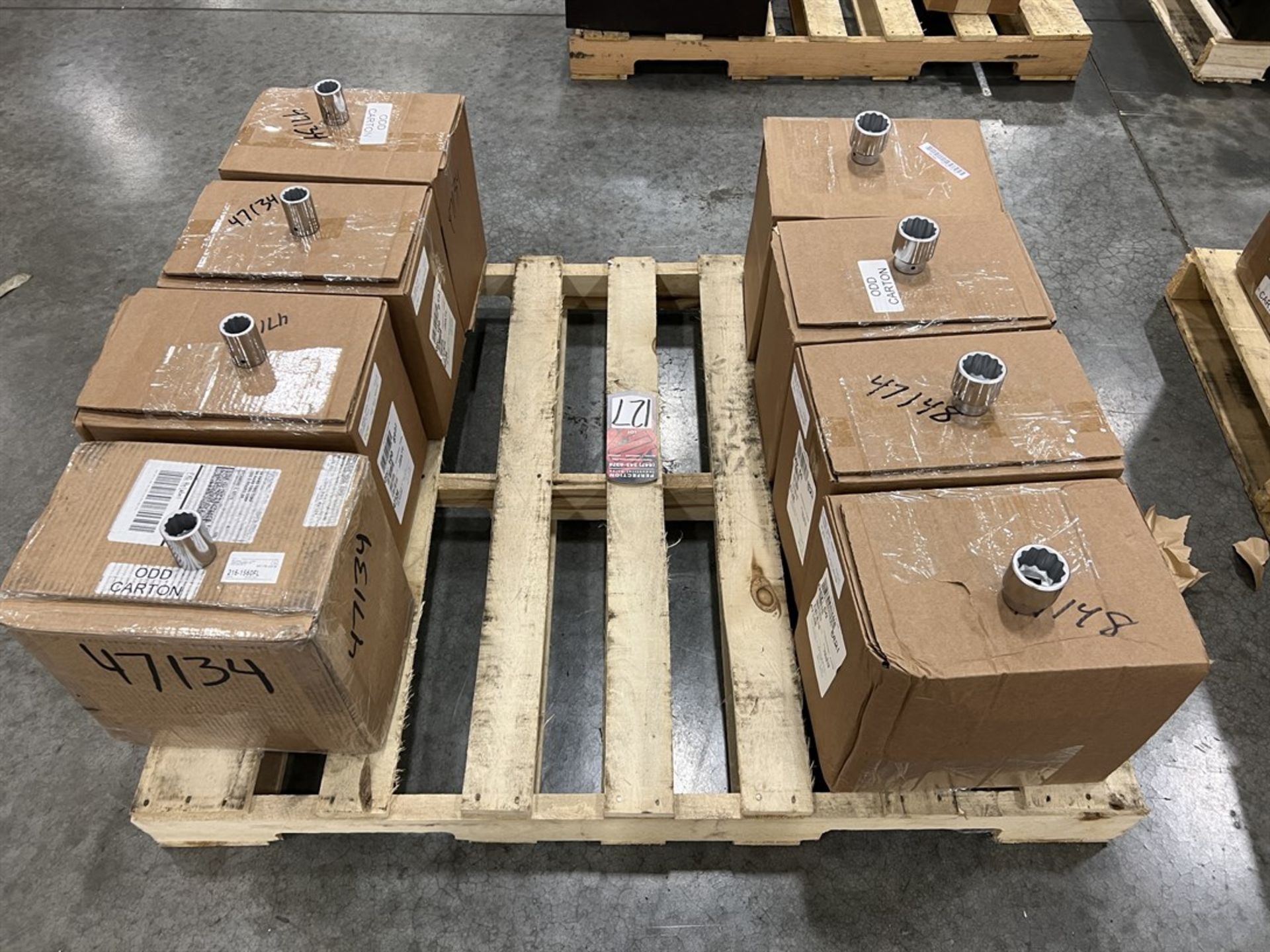 Pallet of 3/4" Drive Chrome Sockets up to 1-1/2" - Image 2 of 4