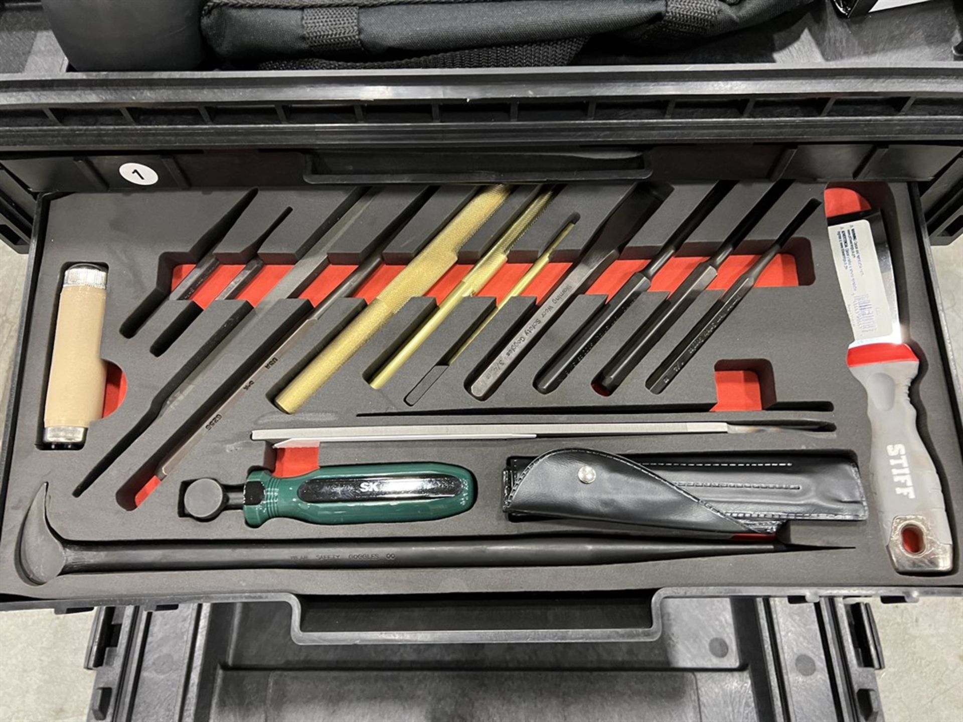 SK TOOL General Mechanics Complete Tool Kit, Including Pelican Case, Sockets, Rachets, Key Set, - Image 6 of 10