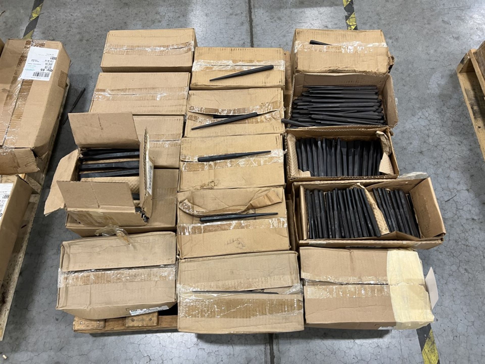 Pallet of Assorted Punches and Chisels