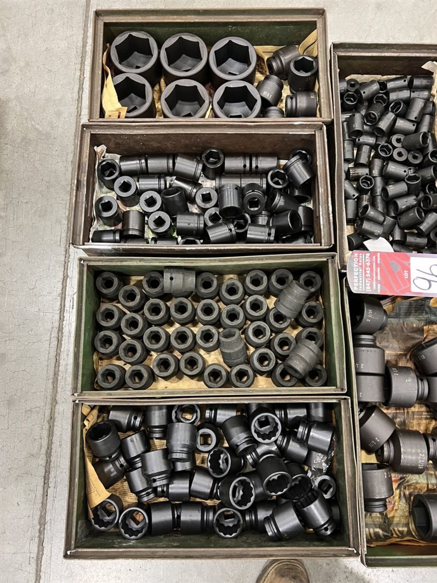 Pallet of 1/2", 3/4" and 1" Drive Impact Sockets up to 2-3/16" - Image 2 of 4