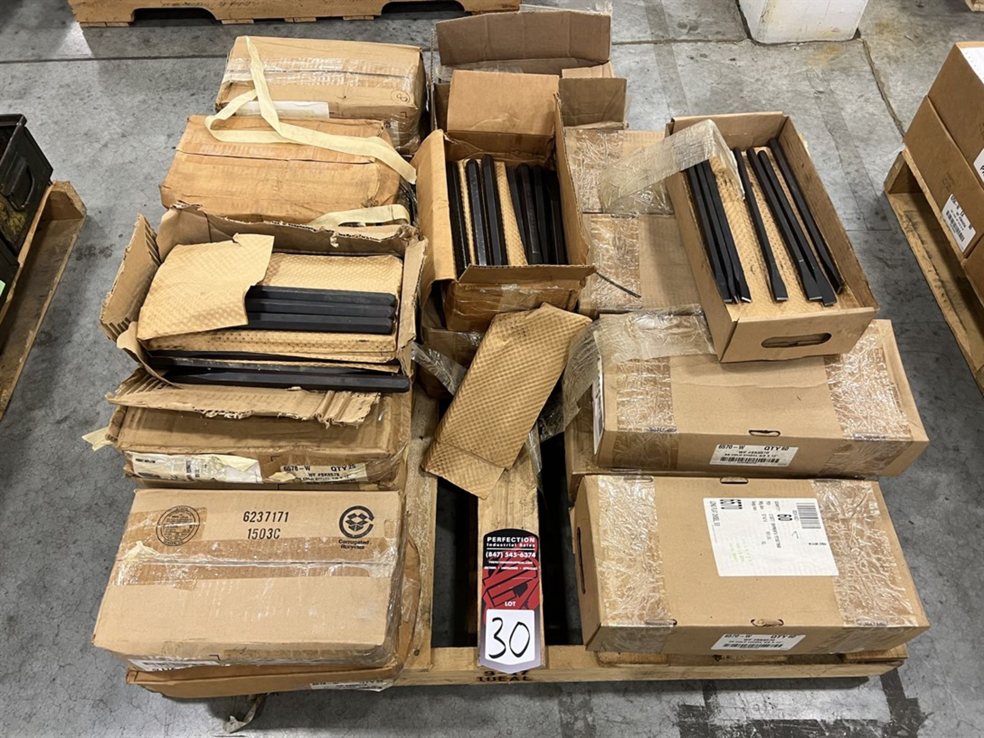 Pallet of Assorted Punches and Chisels